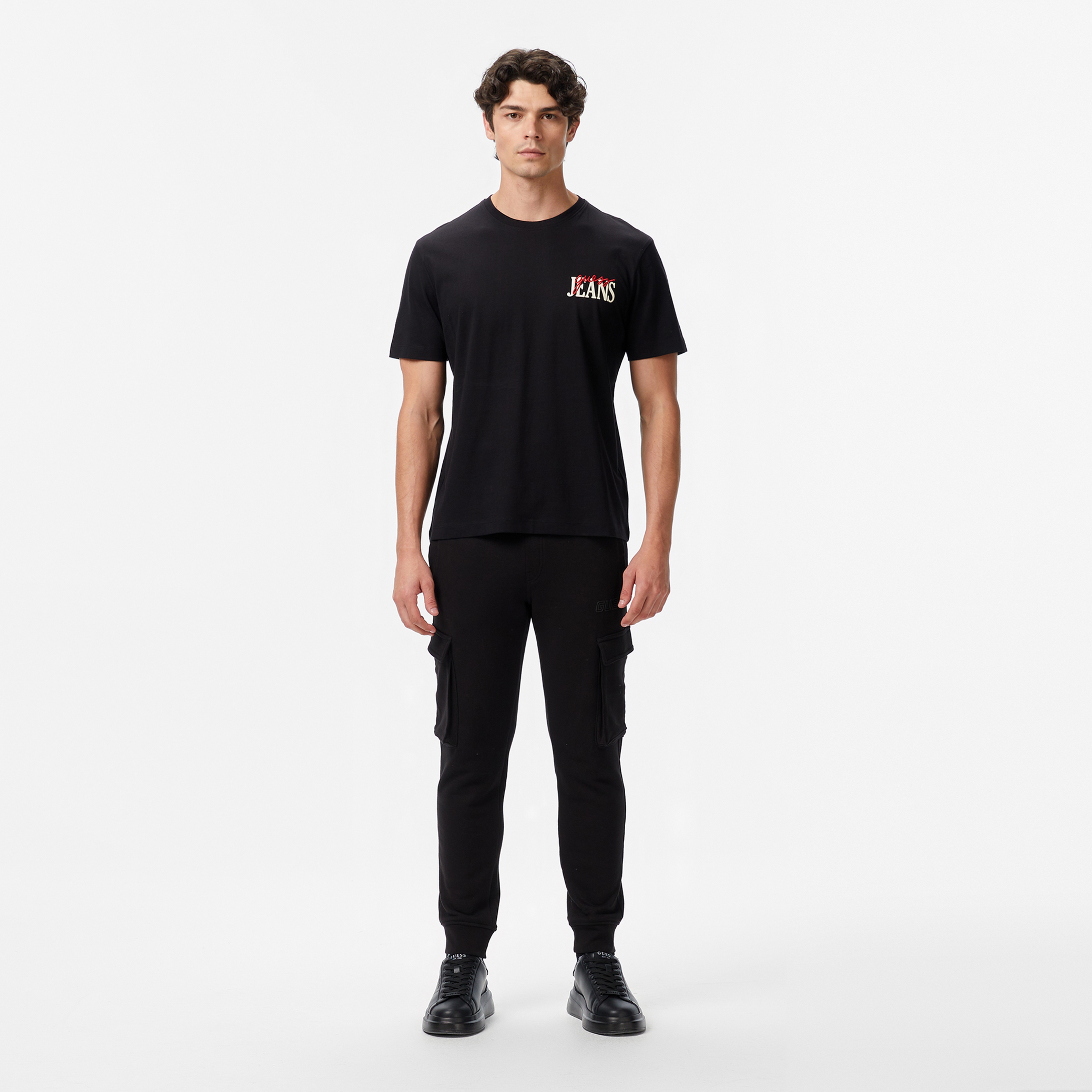 Guess Erkek Siyah T-Shirt
