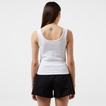 Guess Guess Ribbed Knit Heavy Gunnar Str Rib 300 Kadın Beyaz Top