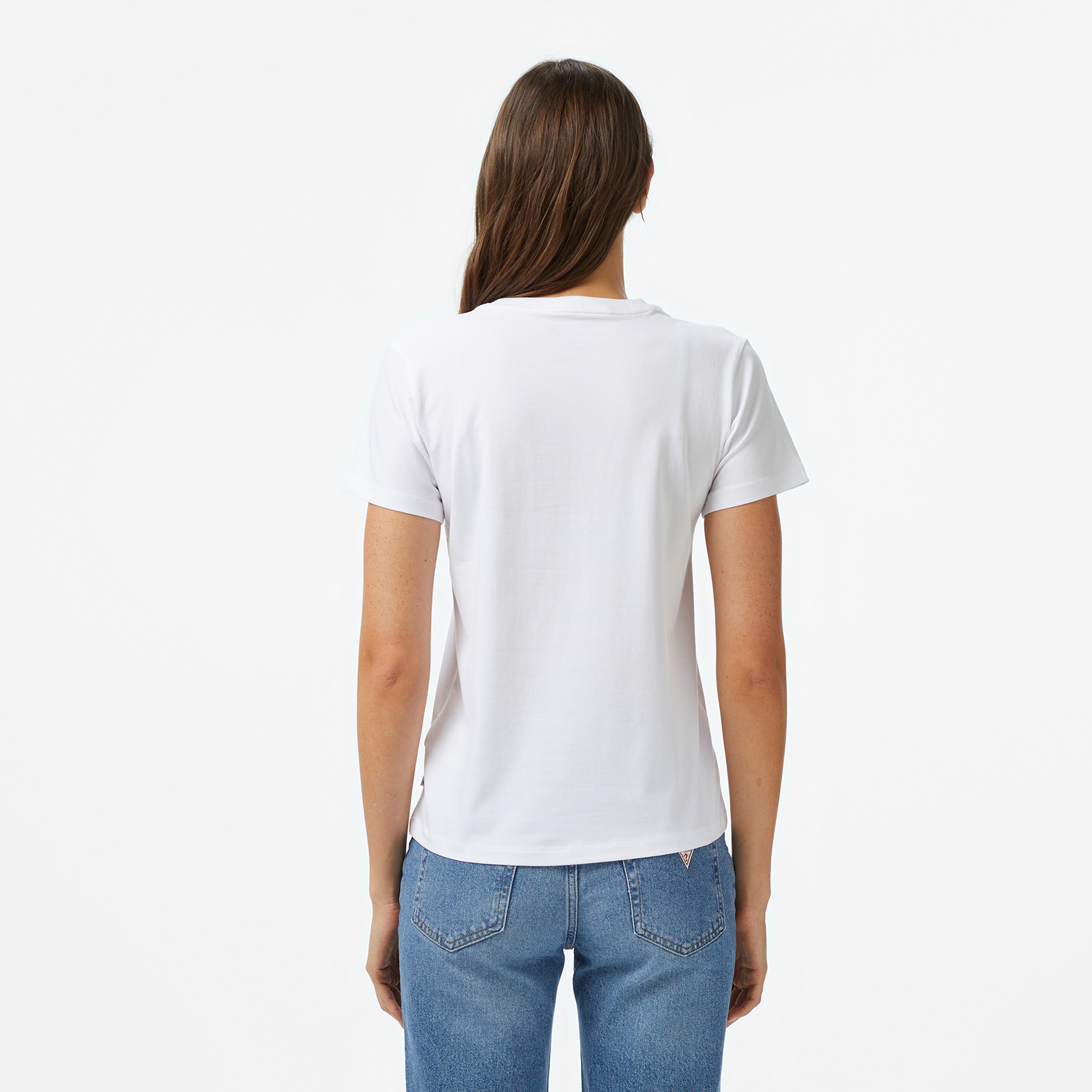 Guess Kadın Beyaz T-Shirt