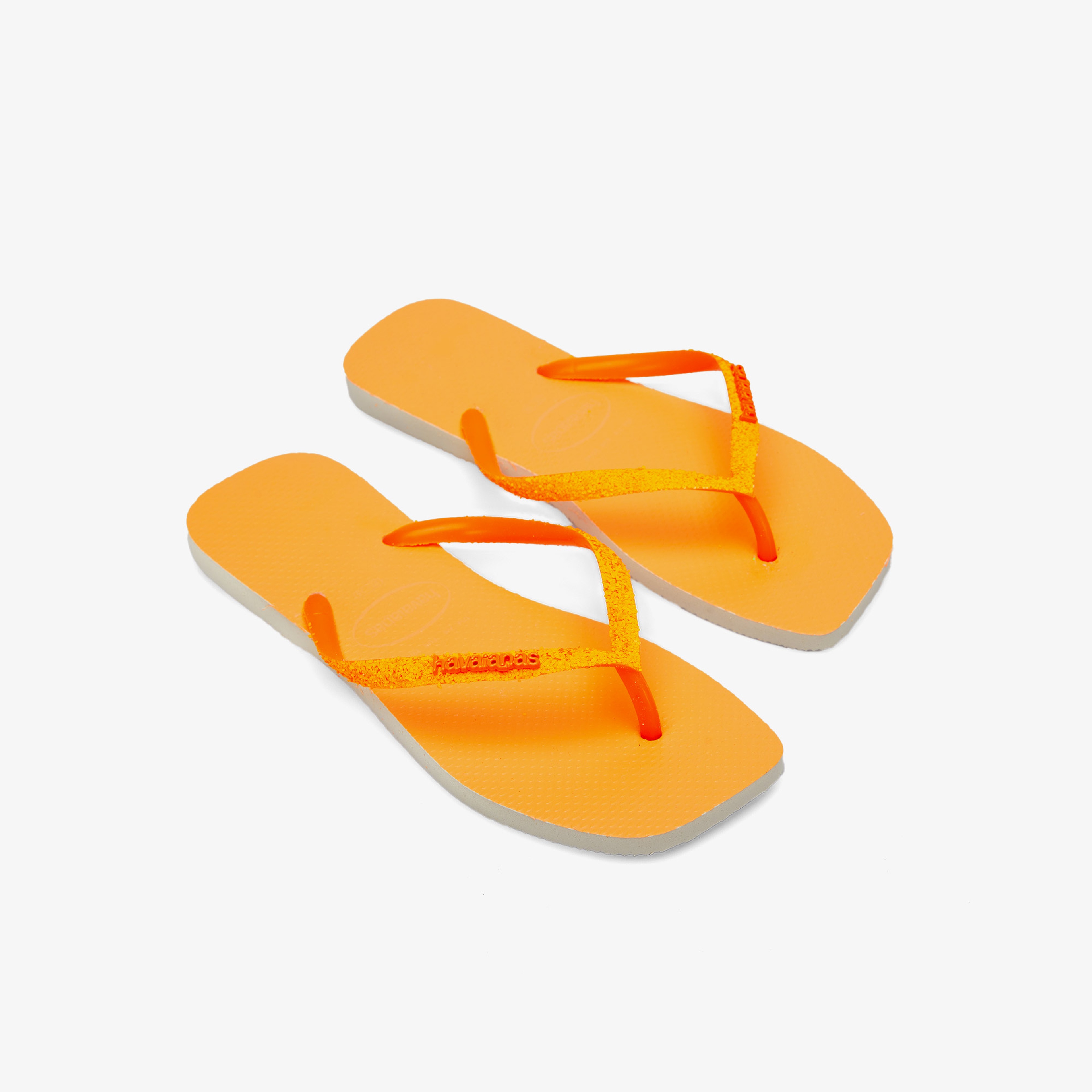 Havaianas Square Glitter Neon Kadın Bej Terlik