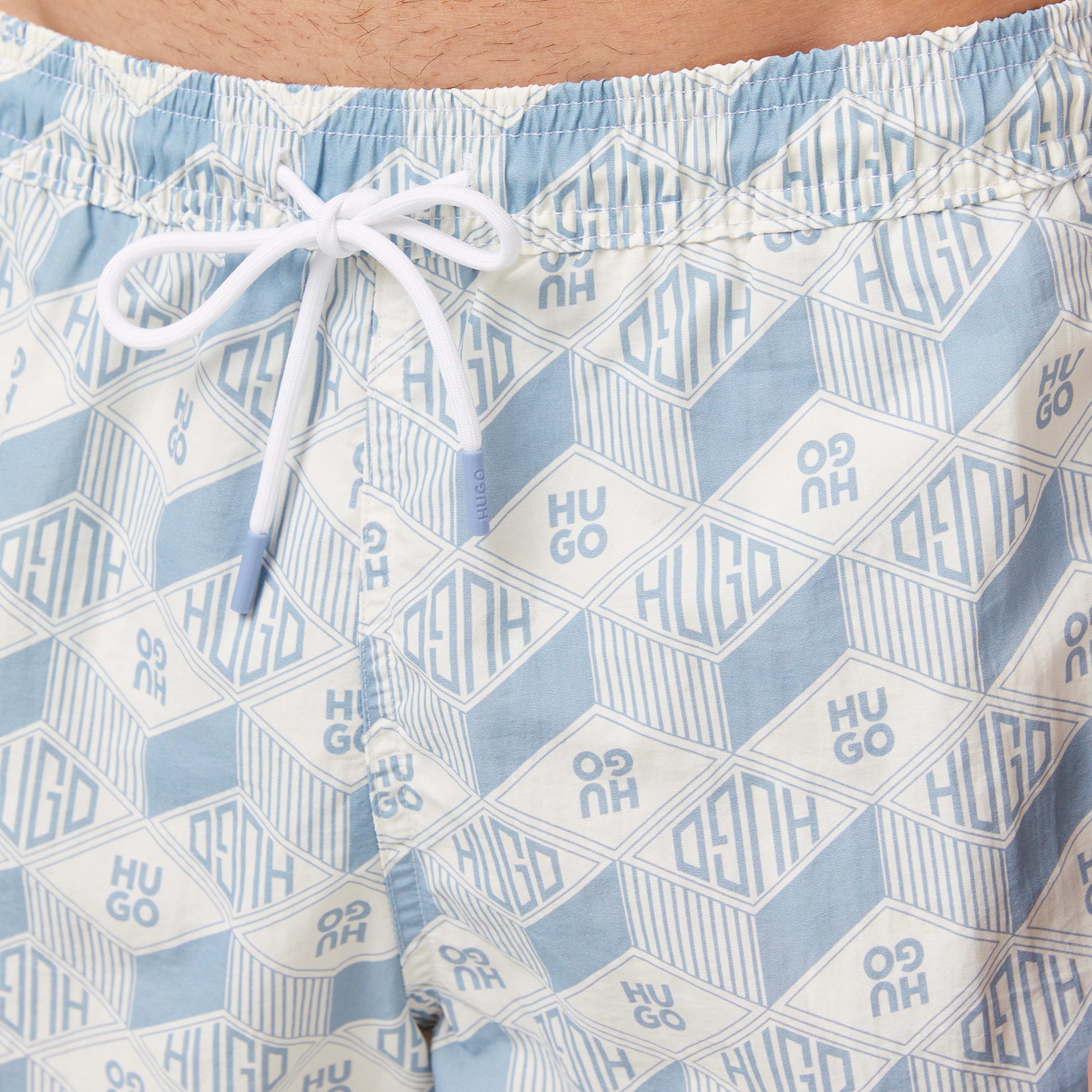 Hugo Rik Erkek Mavi Mayo Şort