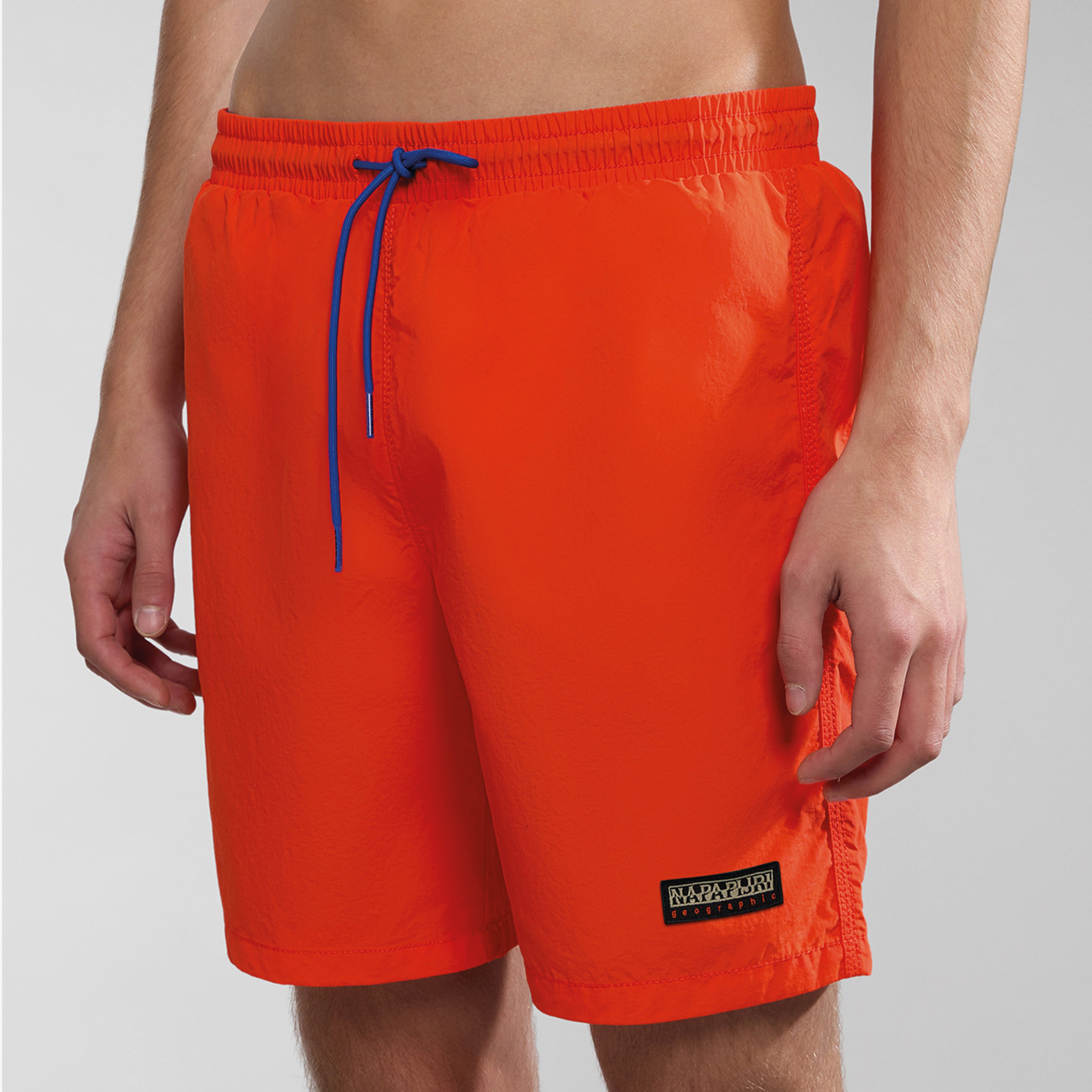 Napapijri V-Iaato Erkek Turuncu Mayo