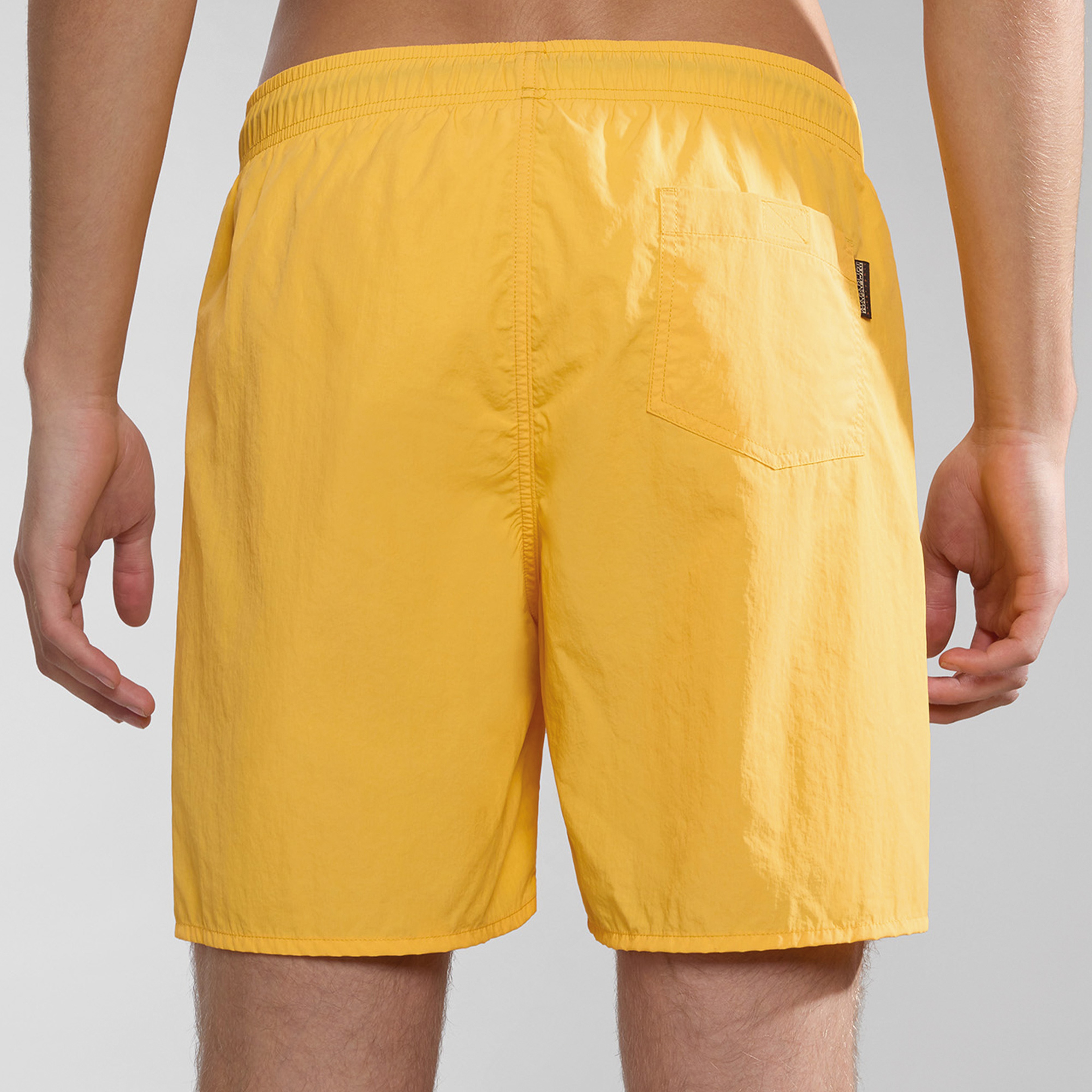 Napapijri V-Box 1 Erkek Sarı Mayo