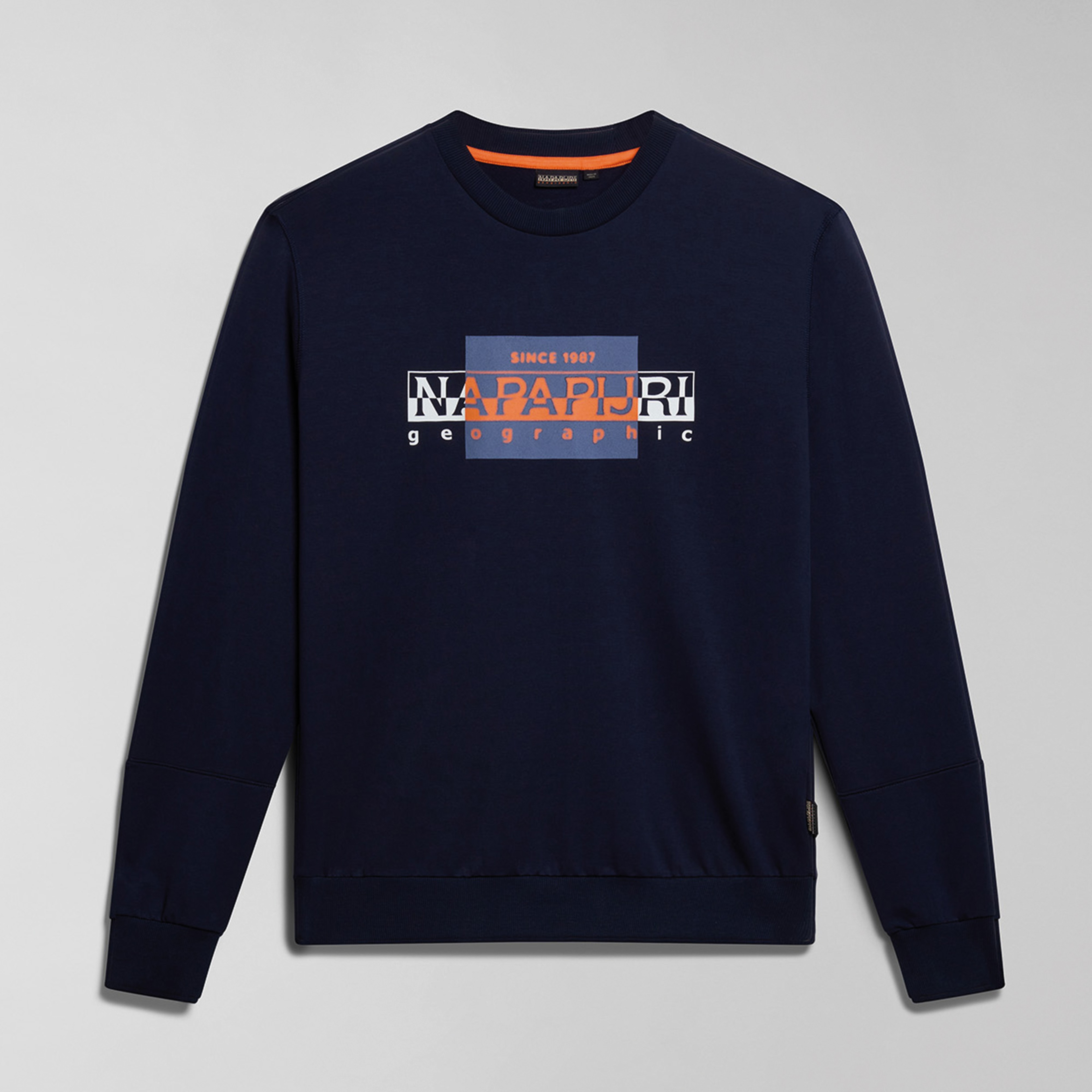 Napapijri B-Smallwood Erkek Mavi Sweatshirt