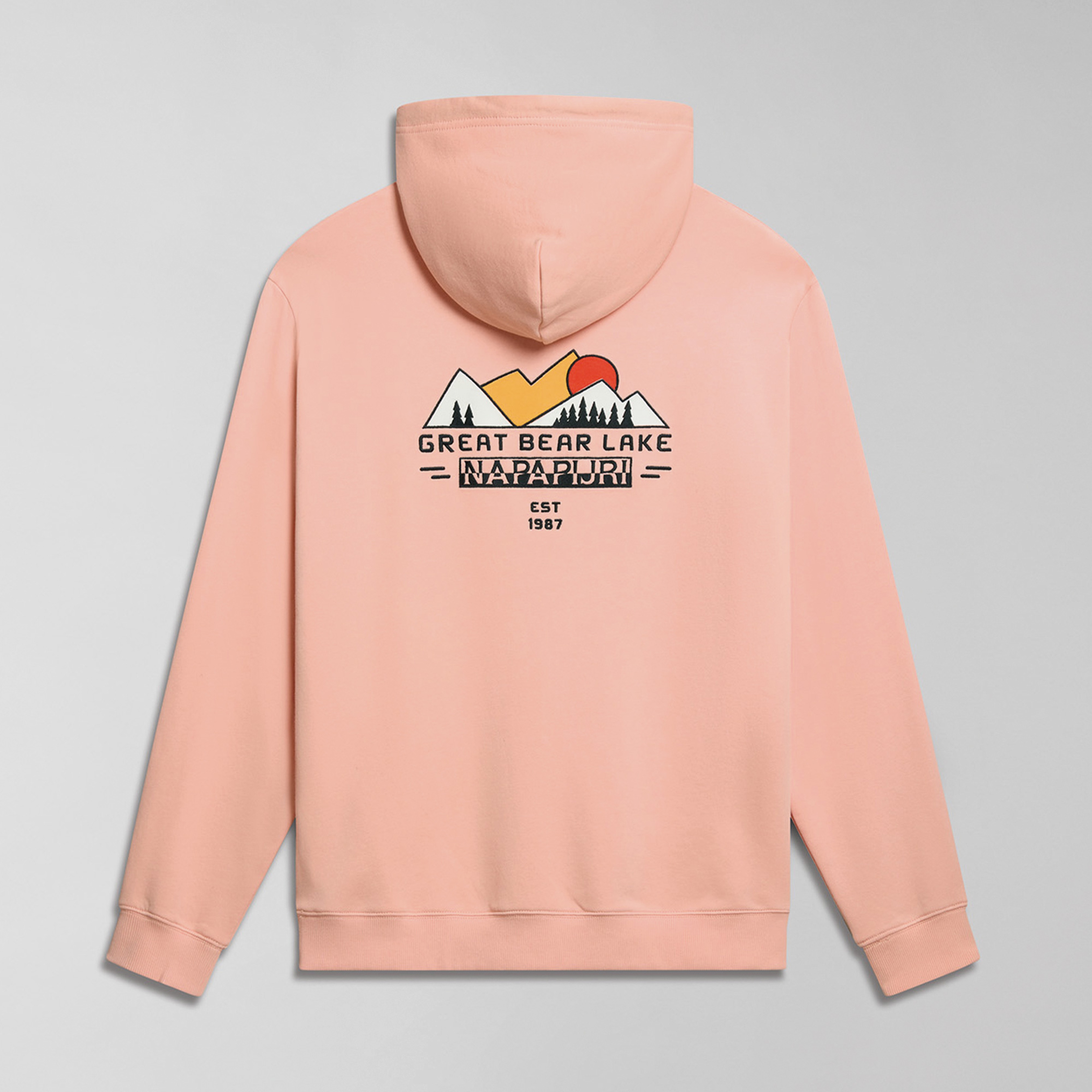 Napapijri B-Boyd H Erkek Pembe Sweatshirt
