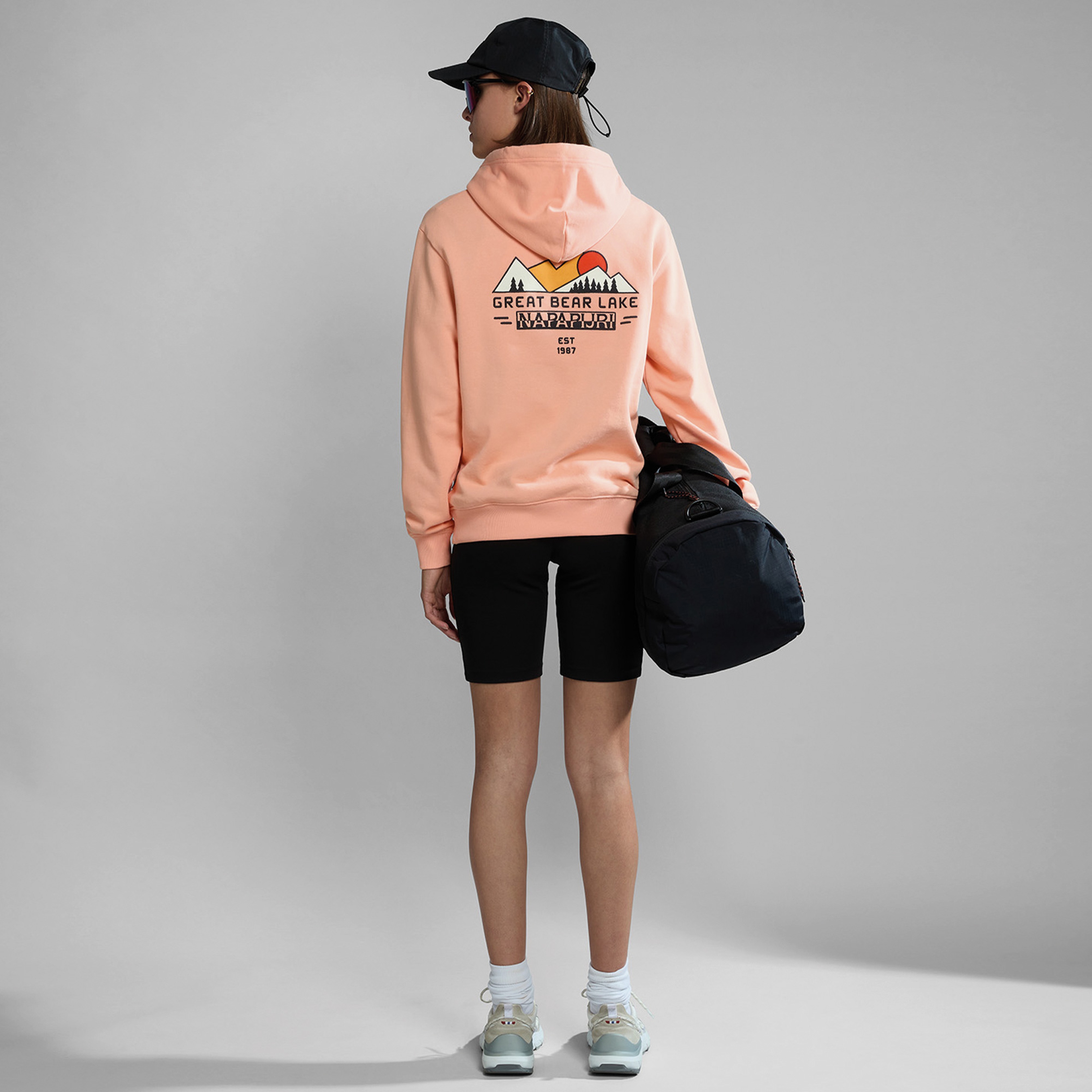 Napapijri B-Boyd H Erkek Pembe Sweatshirt