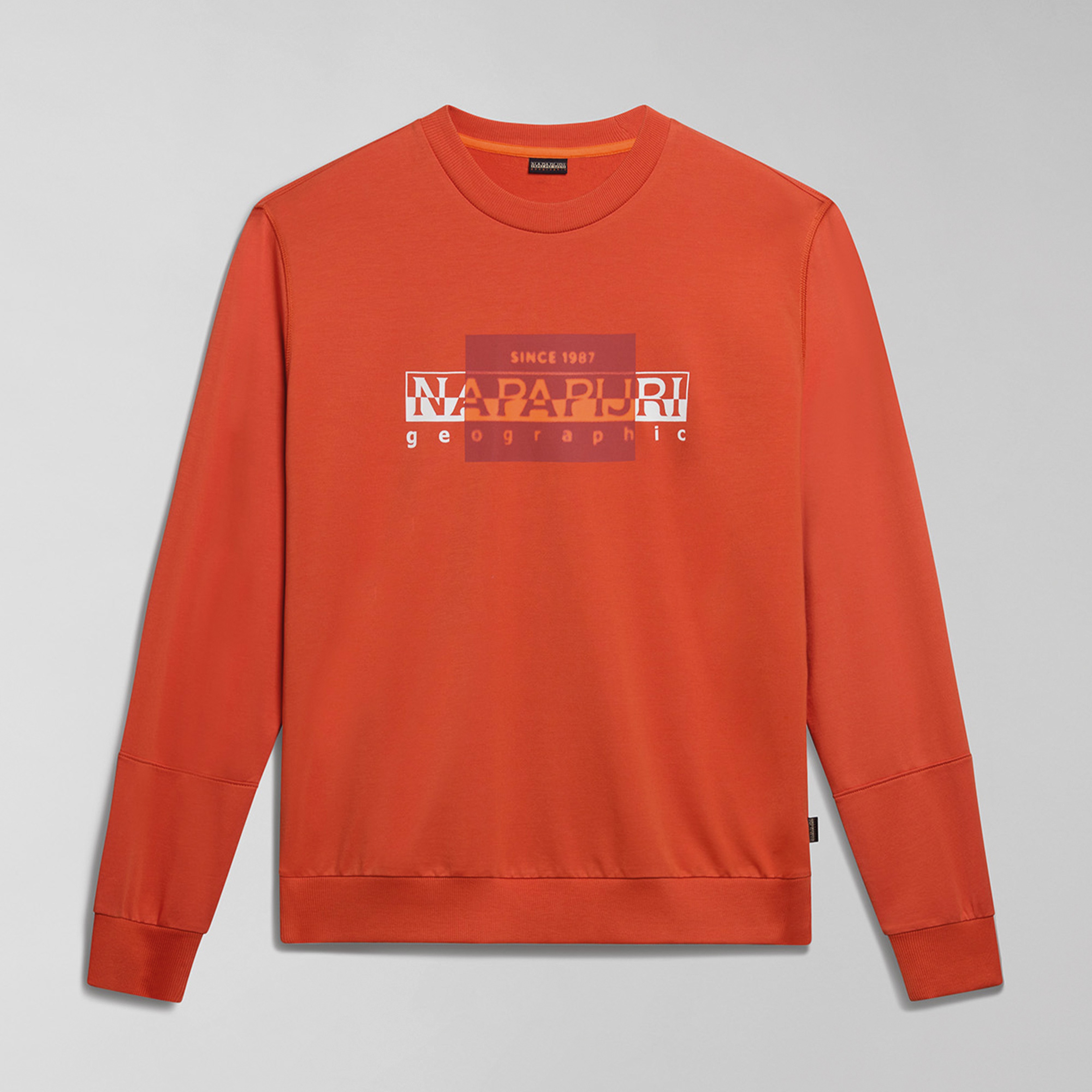 Napapijri B-Smallwood Erkek Turuncu Sweatshirt