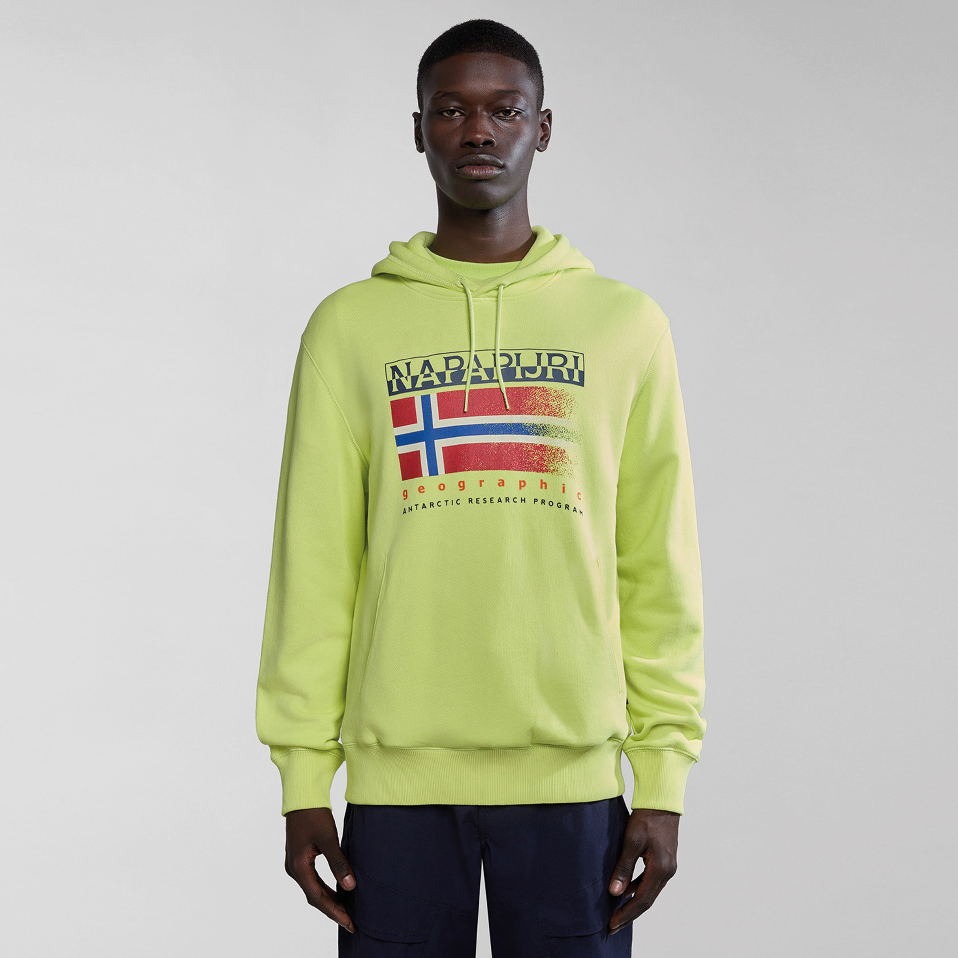 Napapijri B-Kreis Erkek Sarı Sweatshirt