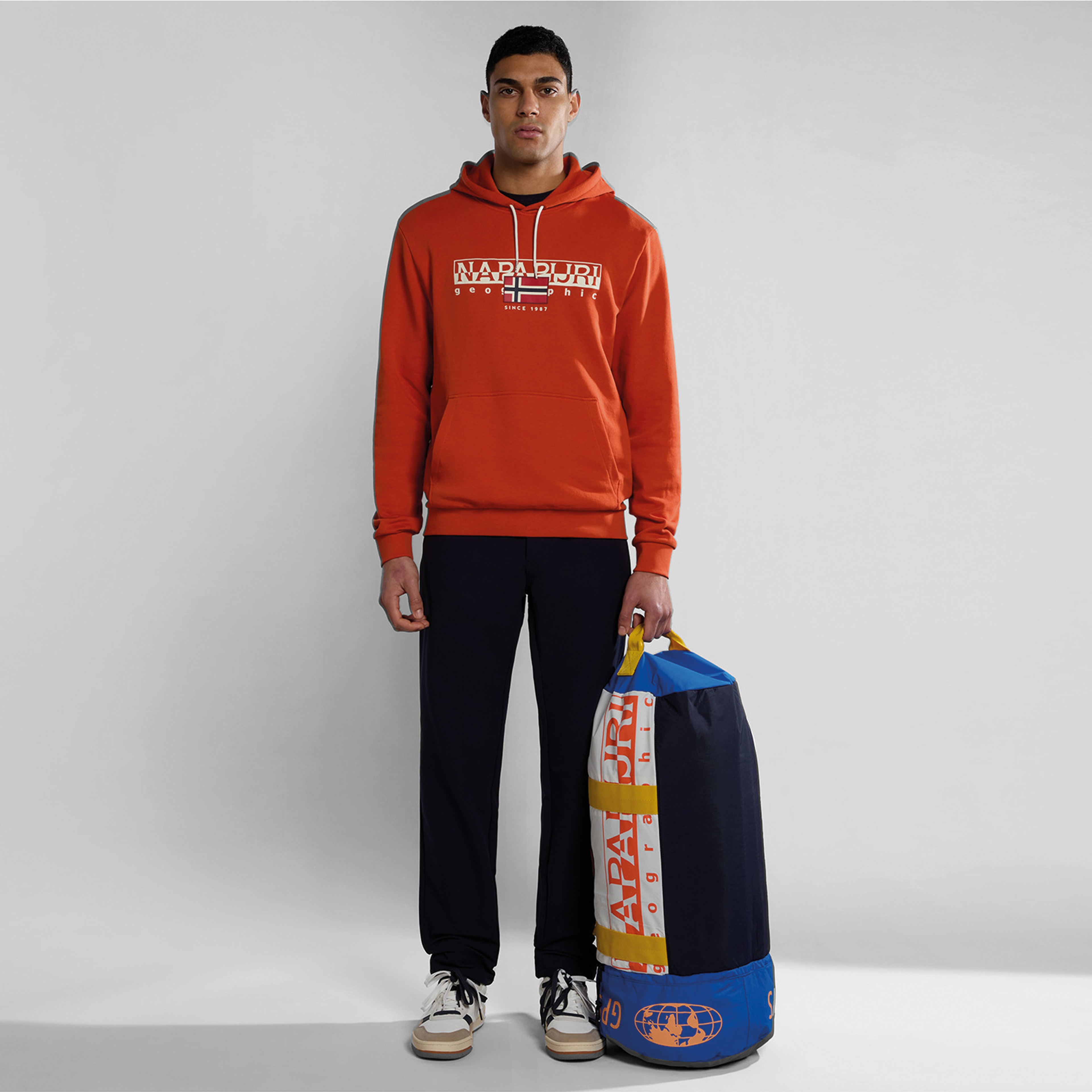 Napapijri B-Aylmer Erkek Turuncu Sweatshirt