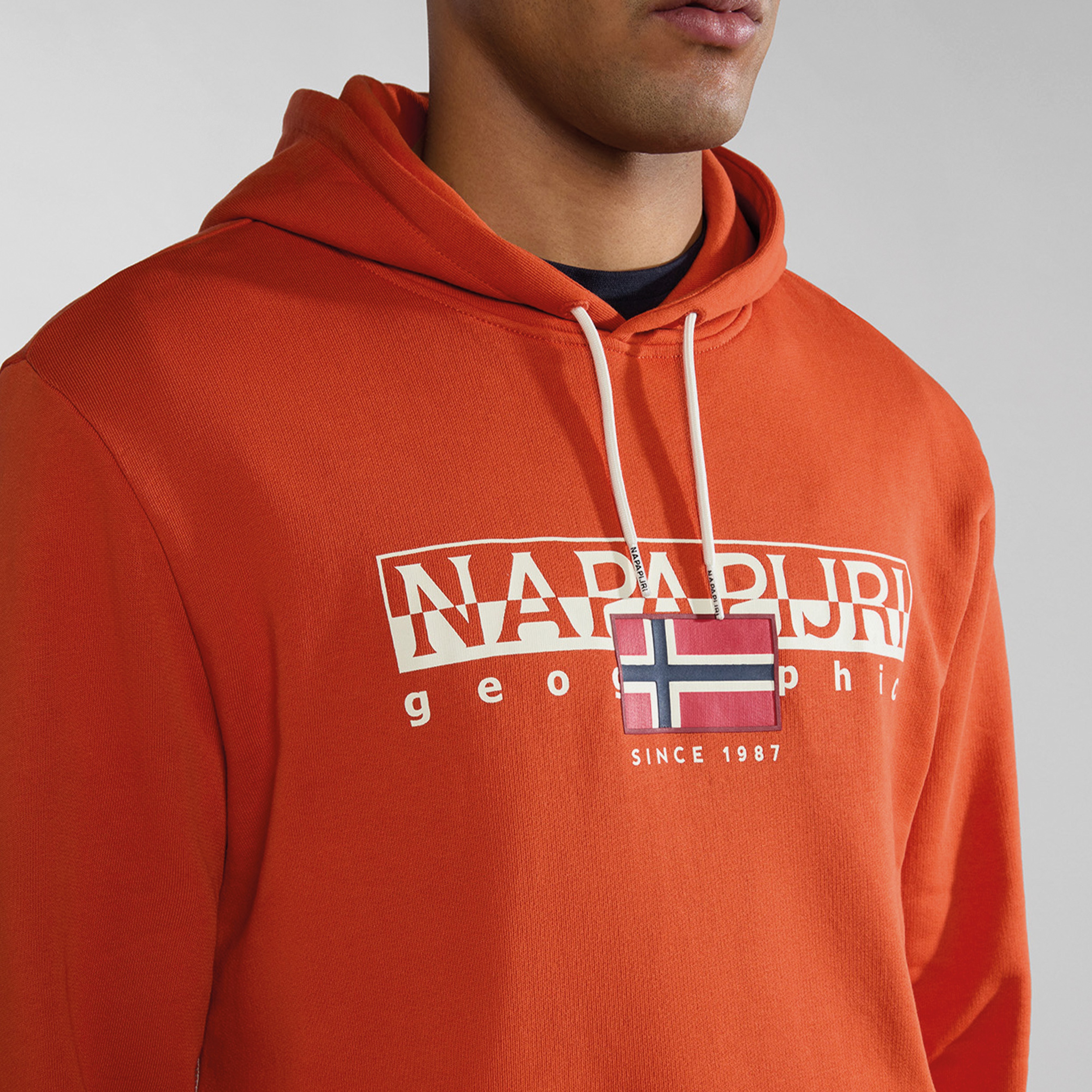 Napapijri B-Aylmer Erkek Turuncu Sweatshirt