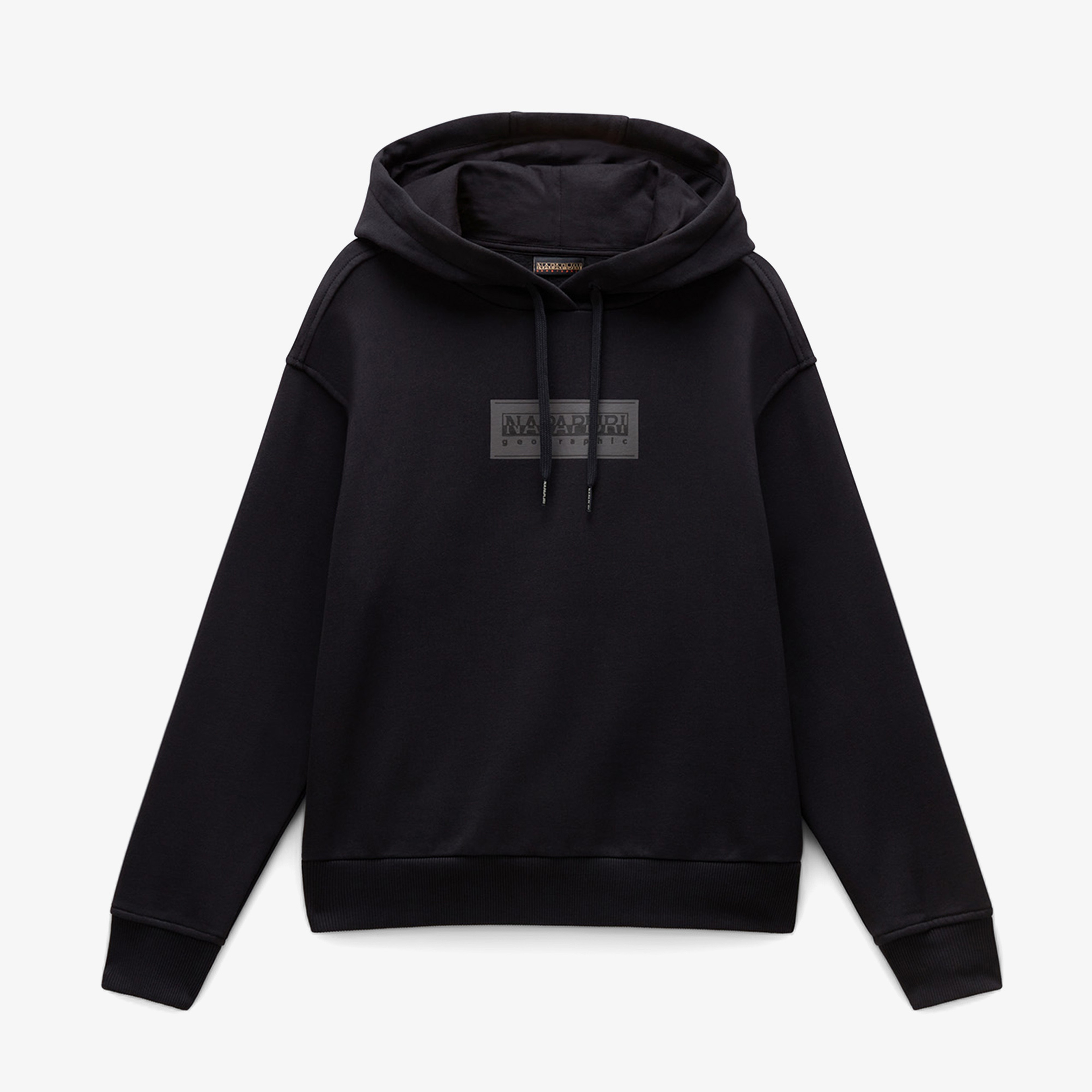 Napapijri B-Box Logo Kadın Siyah Sweatshirt