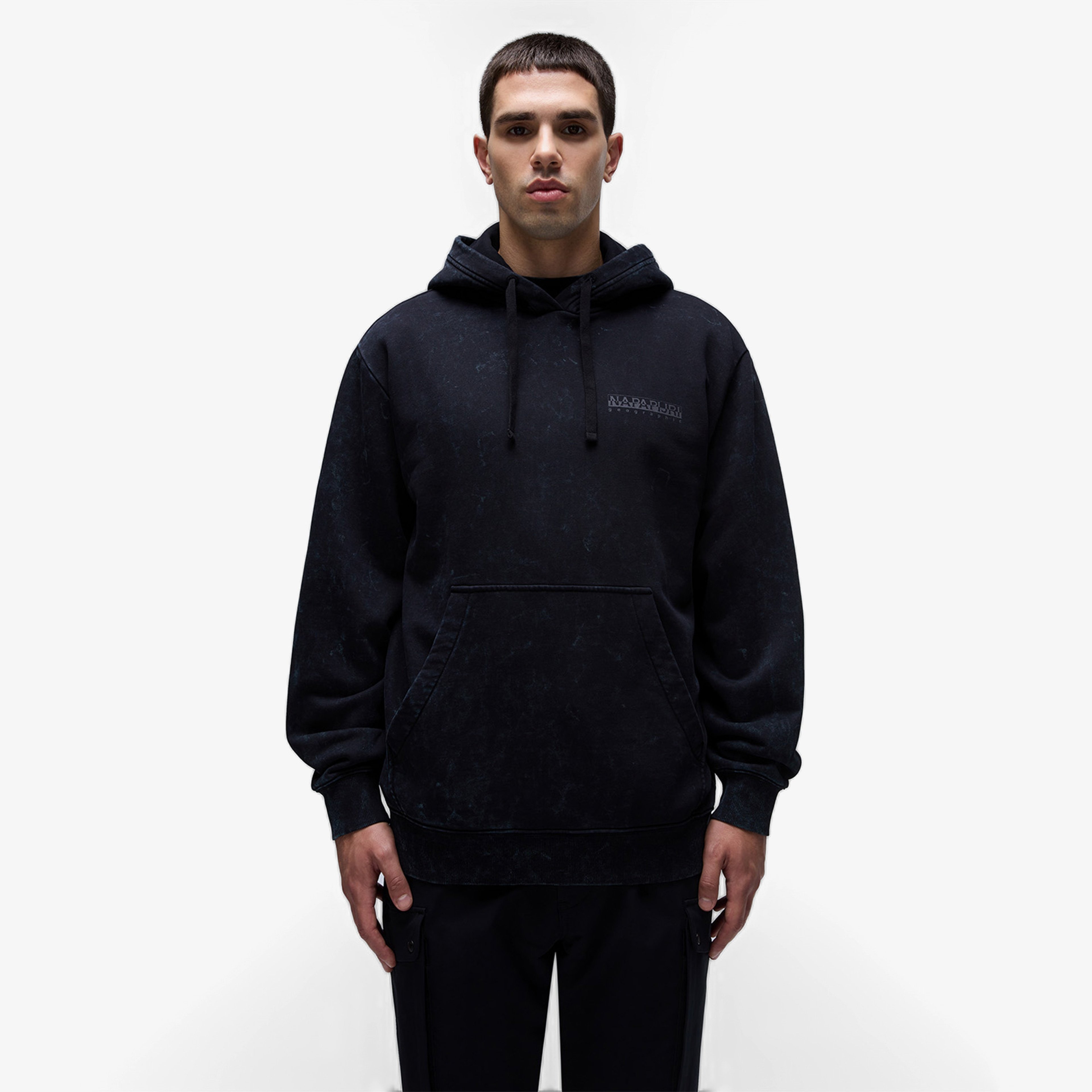 Napapijri B-Argient Erkek Siyah Sweatshirt