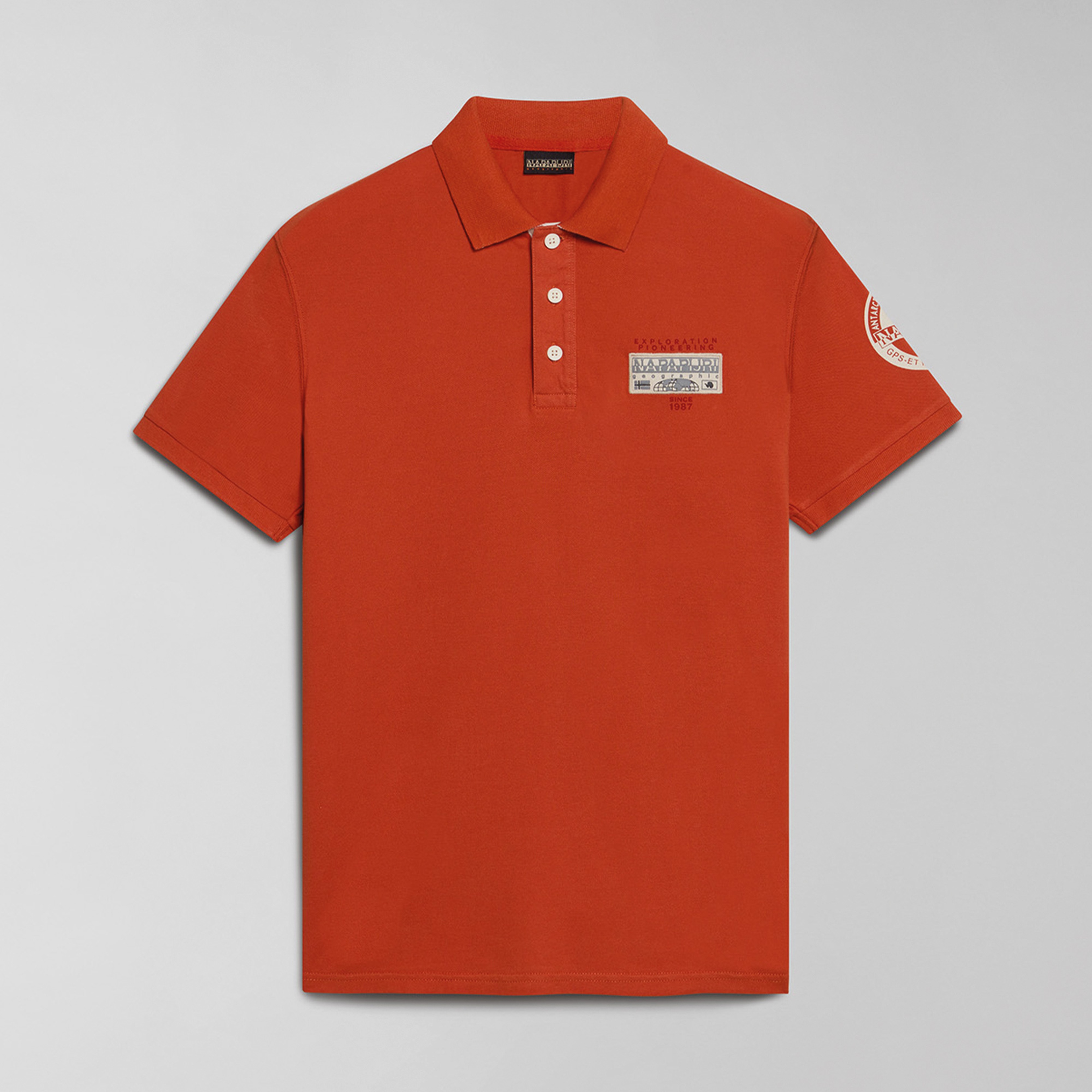 Napapijri E-Amundsen Erkek Turuncu T-Shirt