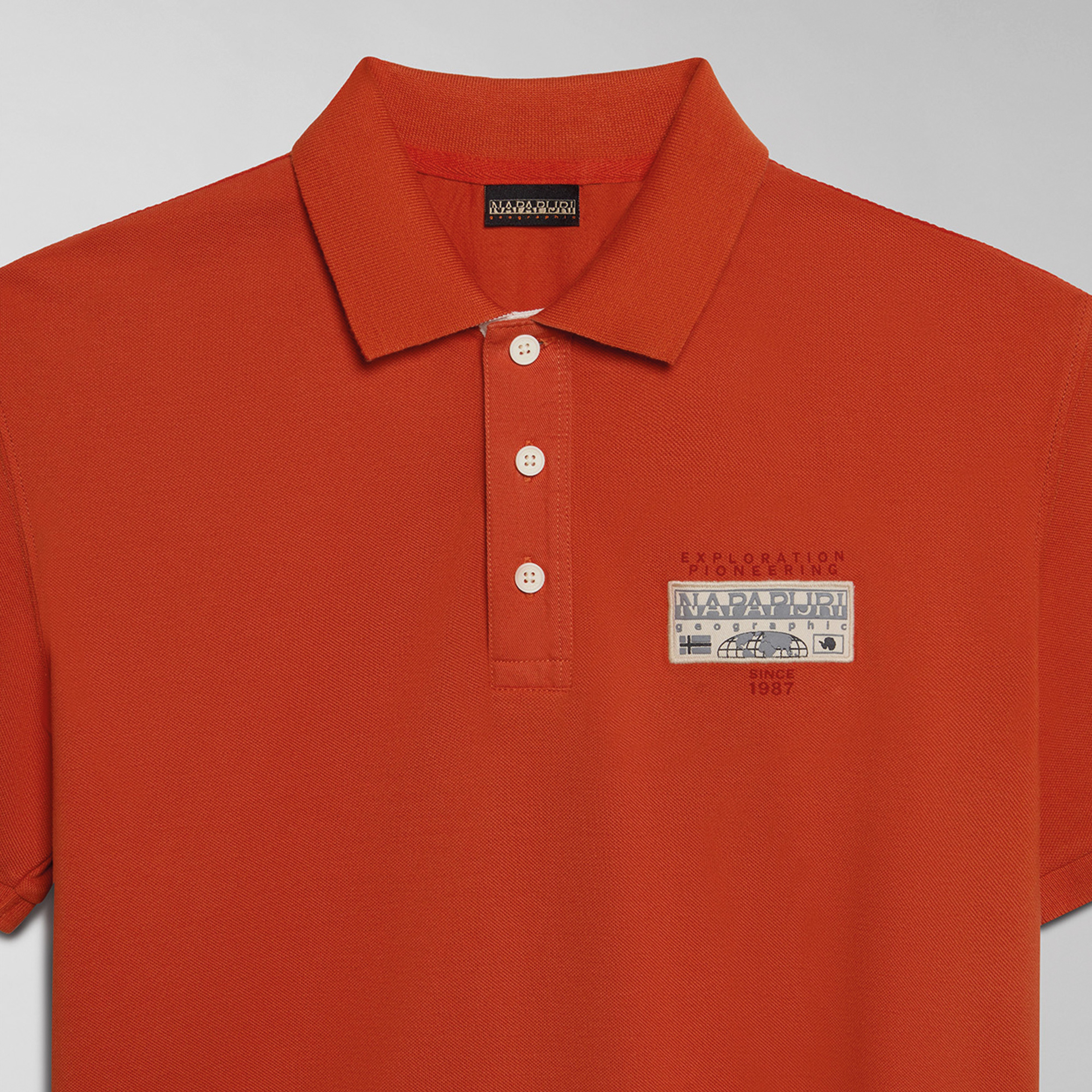 Napapijri E-Amundsen Erkek Turuncu T-Shirt