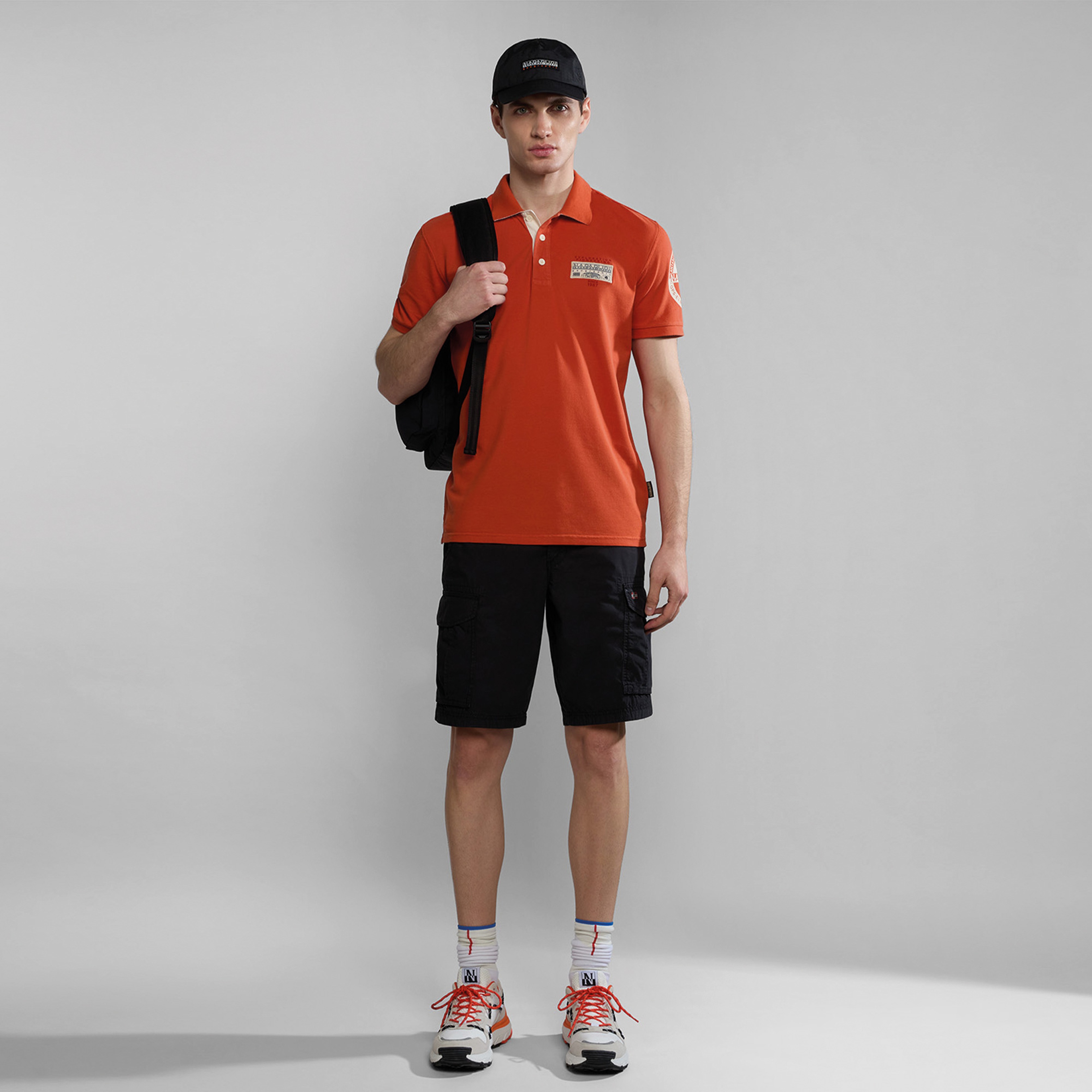 Napapijri E-Amundsen Erkek Turuncu T-Shirt