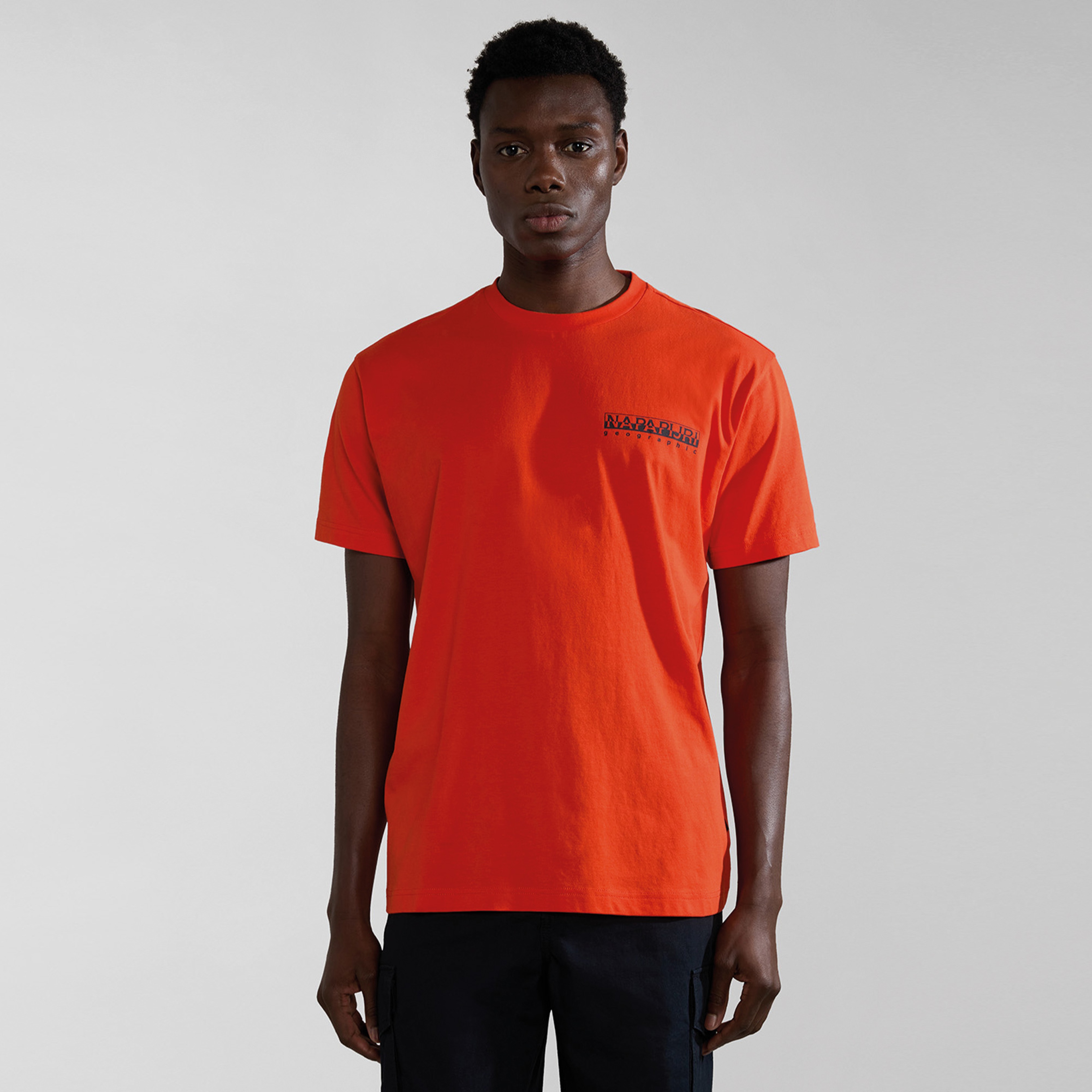 Napapijri S-Tahi Erkek Turuncu T-Shirt