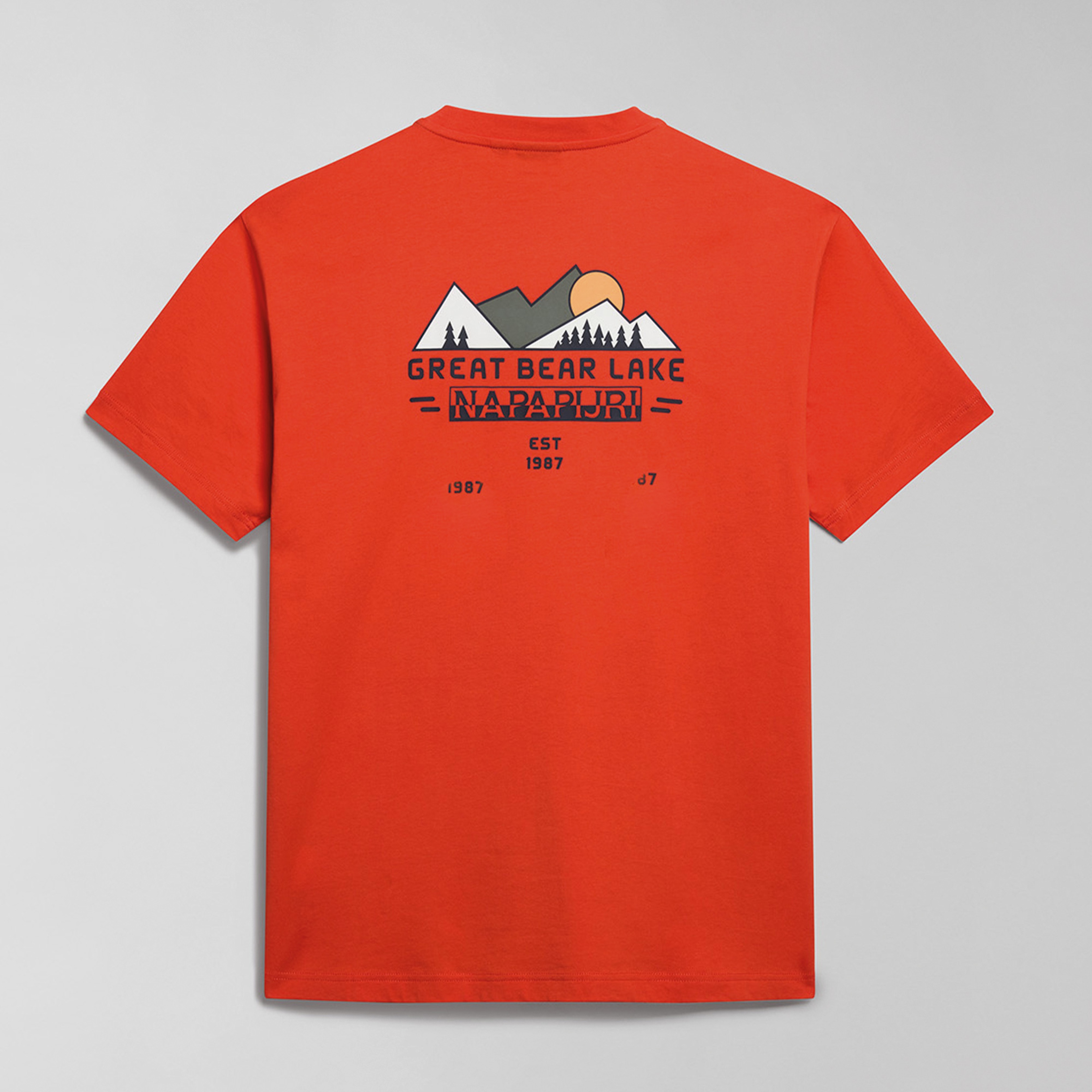 Napapijri S-Tahi Erkek Turuncu T-Shirt