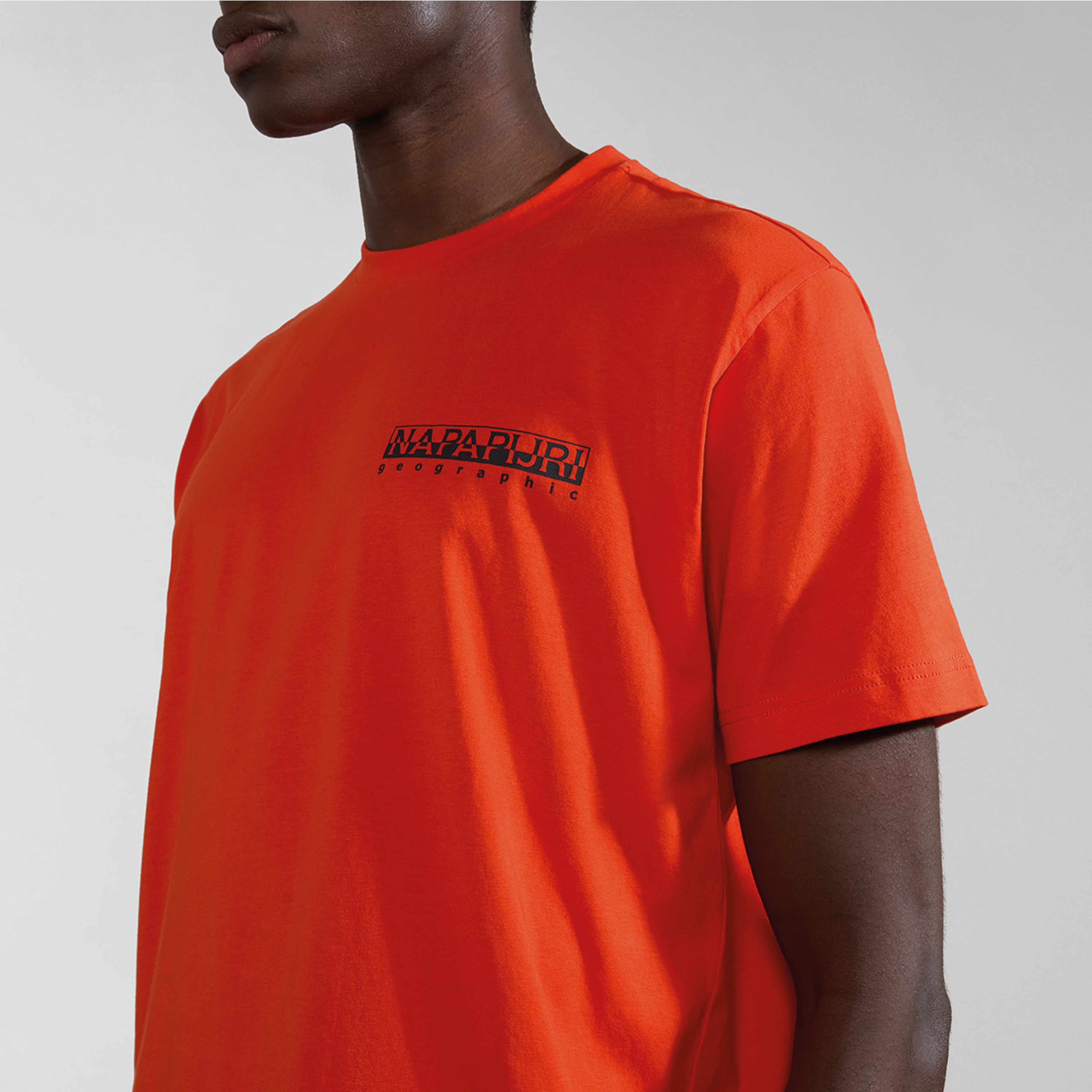 Napapijri S-Tahi Erkek Turuncu T-Shirt