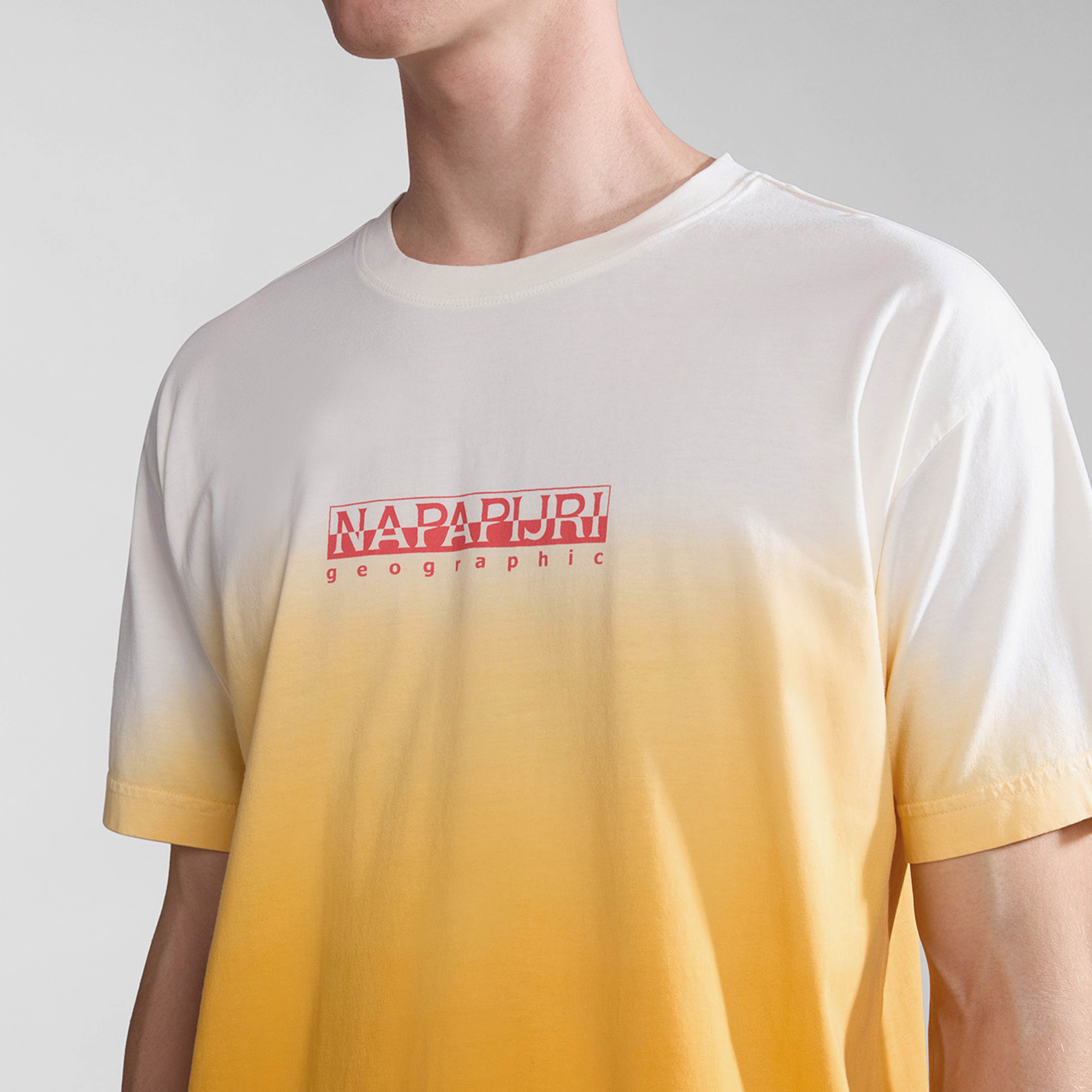 Napapijri S-Howard Erkek Sarı T-Shirt