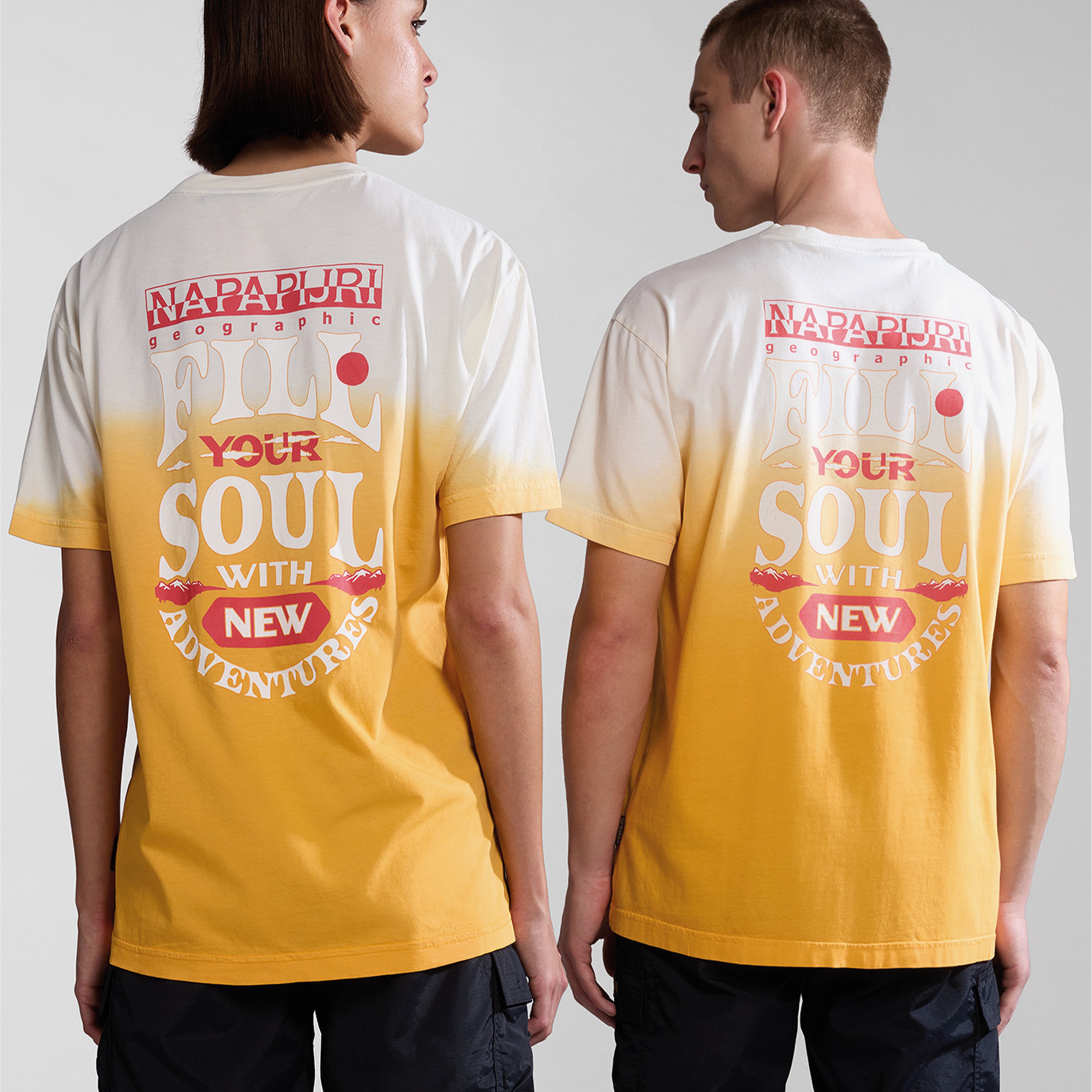 Napapijri S-Howard Erkek Sarı T-Shirt
