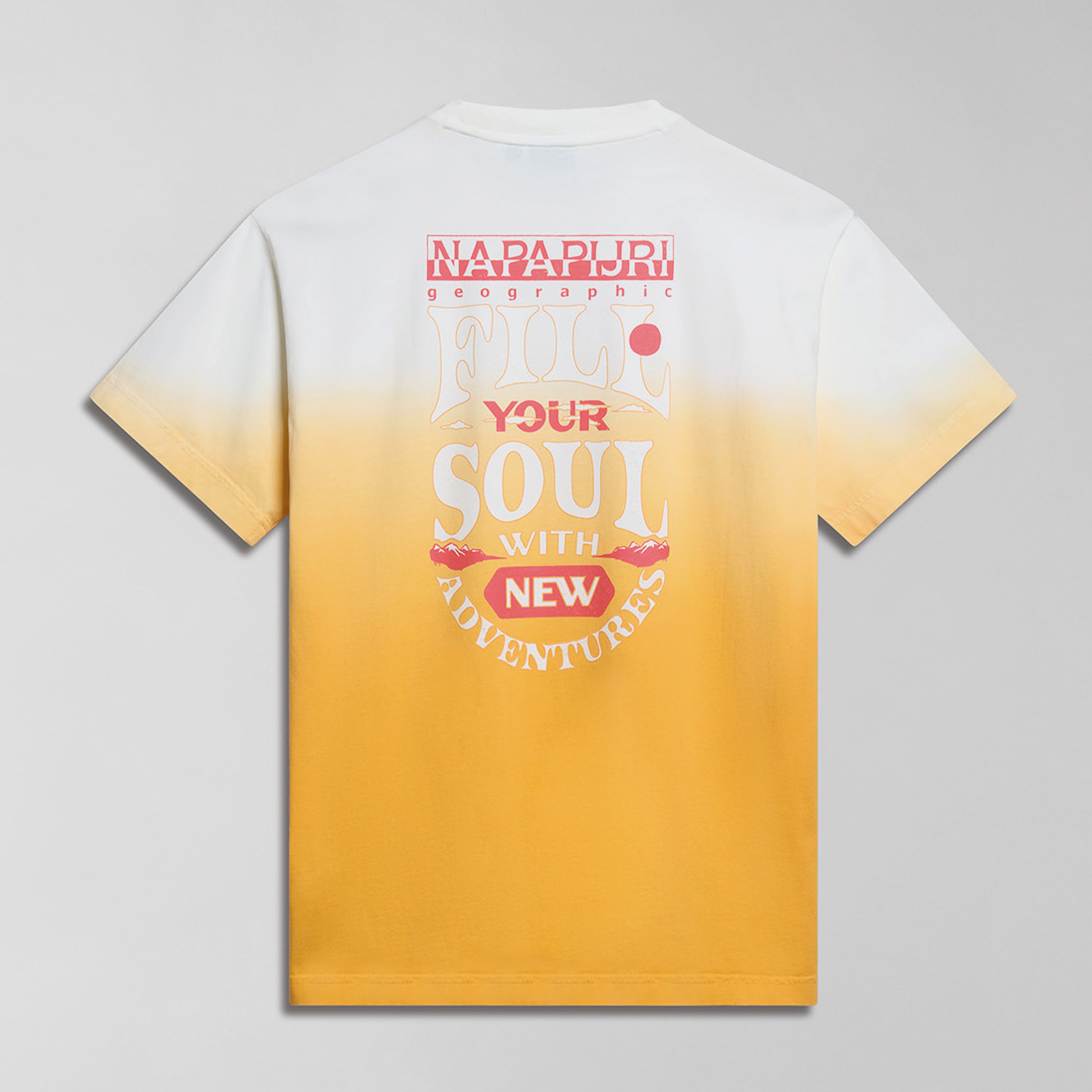 Napapijri S-Howard Erkek Sarı T-Shirt