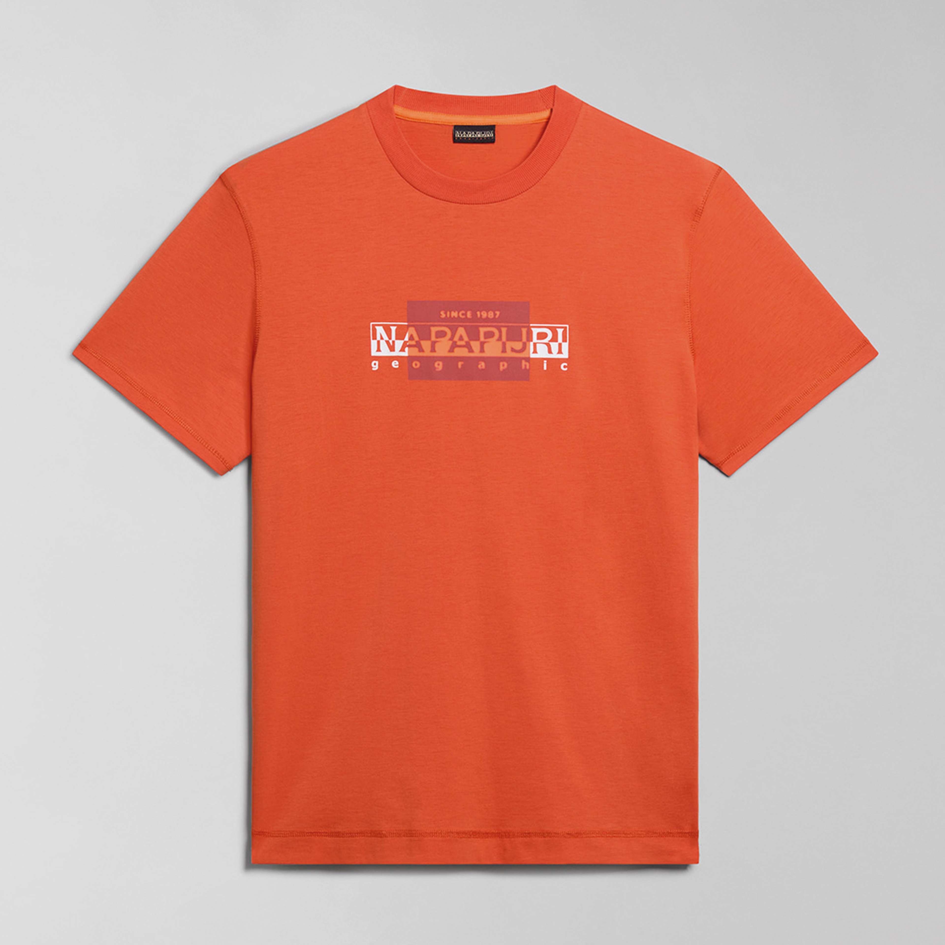 Napapijri S-Smallwood Erkek Turuncu T-Shirt