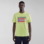 Napapijri S-Kreis Erkek Sarı T-Shirt