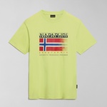 Napapijri S-Kreis Erkek Sarı T-Shirt