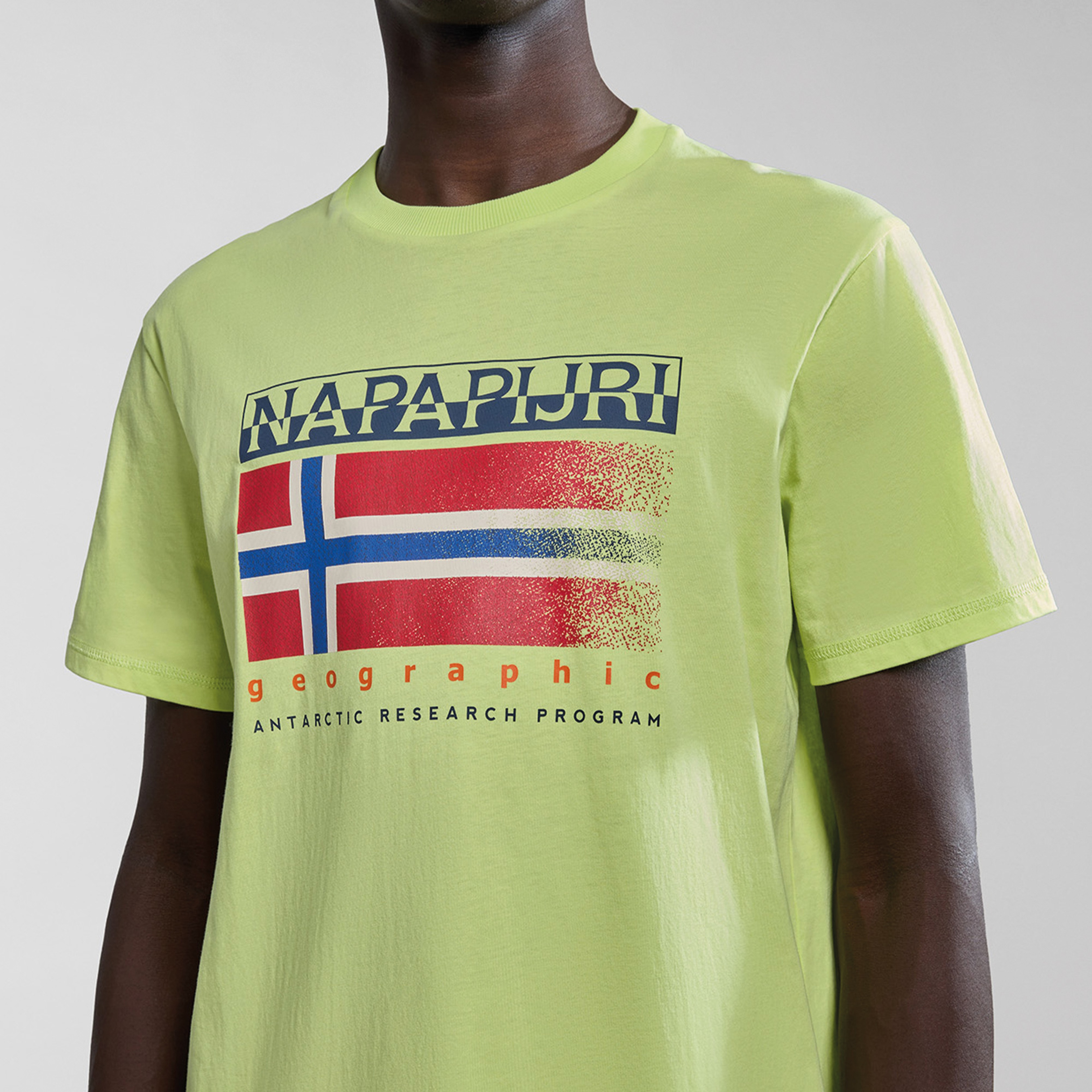 Napapijri S-Kreis Erkek Sarı T-Shirt