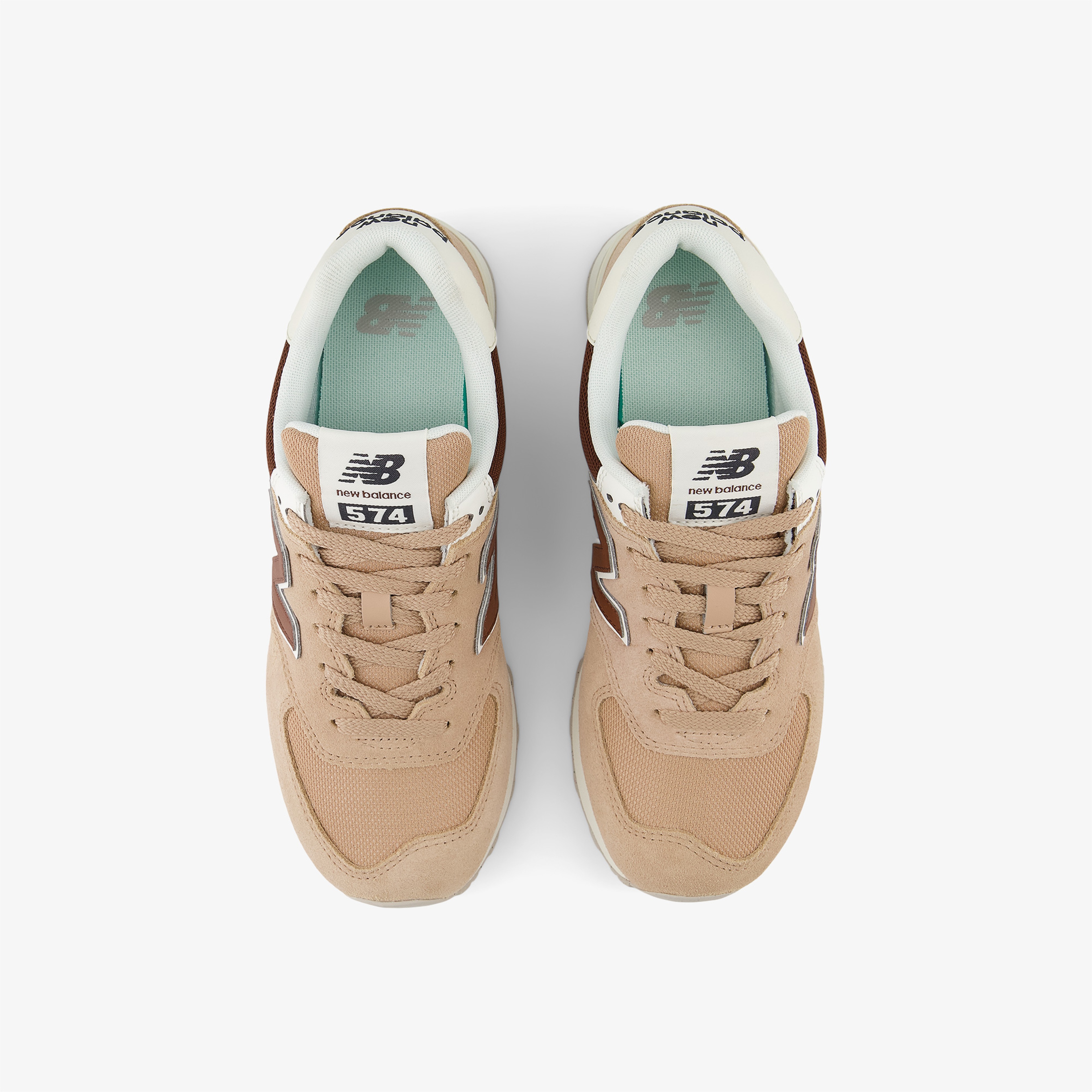 New Balance 574 Lifestyle Kadın Bej Spor Ayakkabı