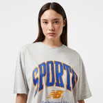 New Balance WNT3305 Lifestyle Kadın Gri T-Shirt