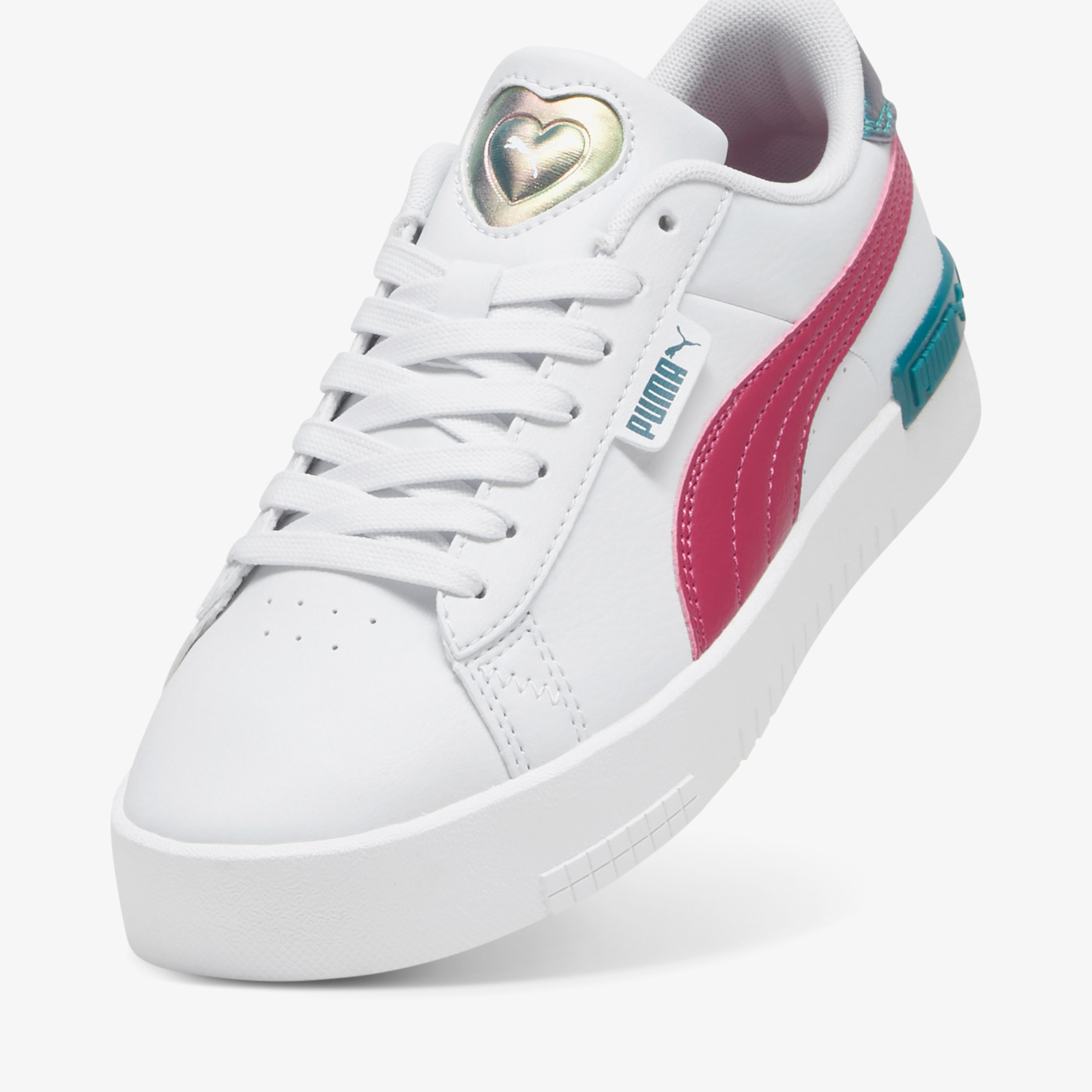 Puma Jada Bouncy Sky Jr Genç Çocuk Beyaz Spor Ayakkabı