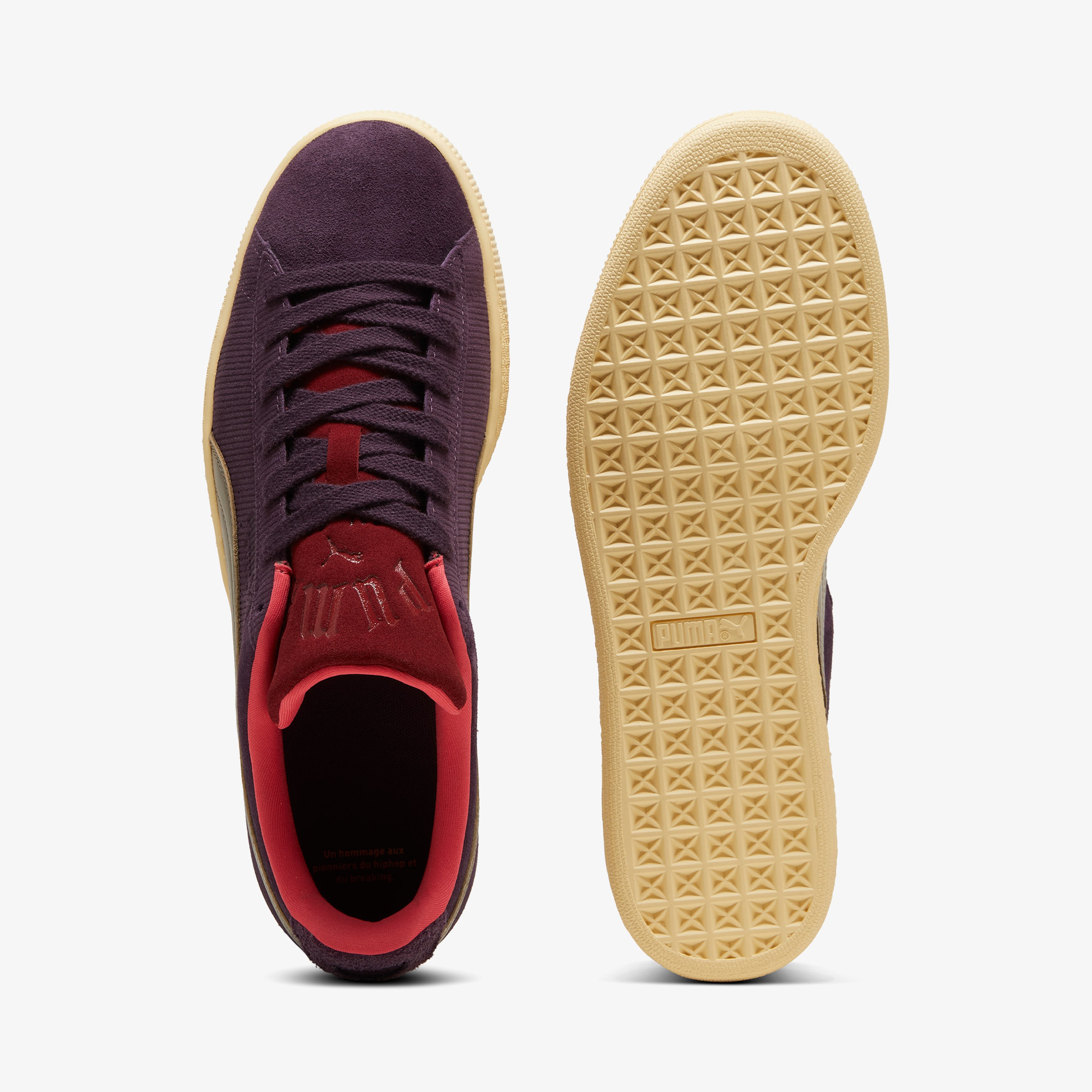 Puma Suede Play Paris Unisex Bordo Spor Ayakkabı