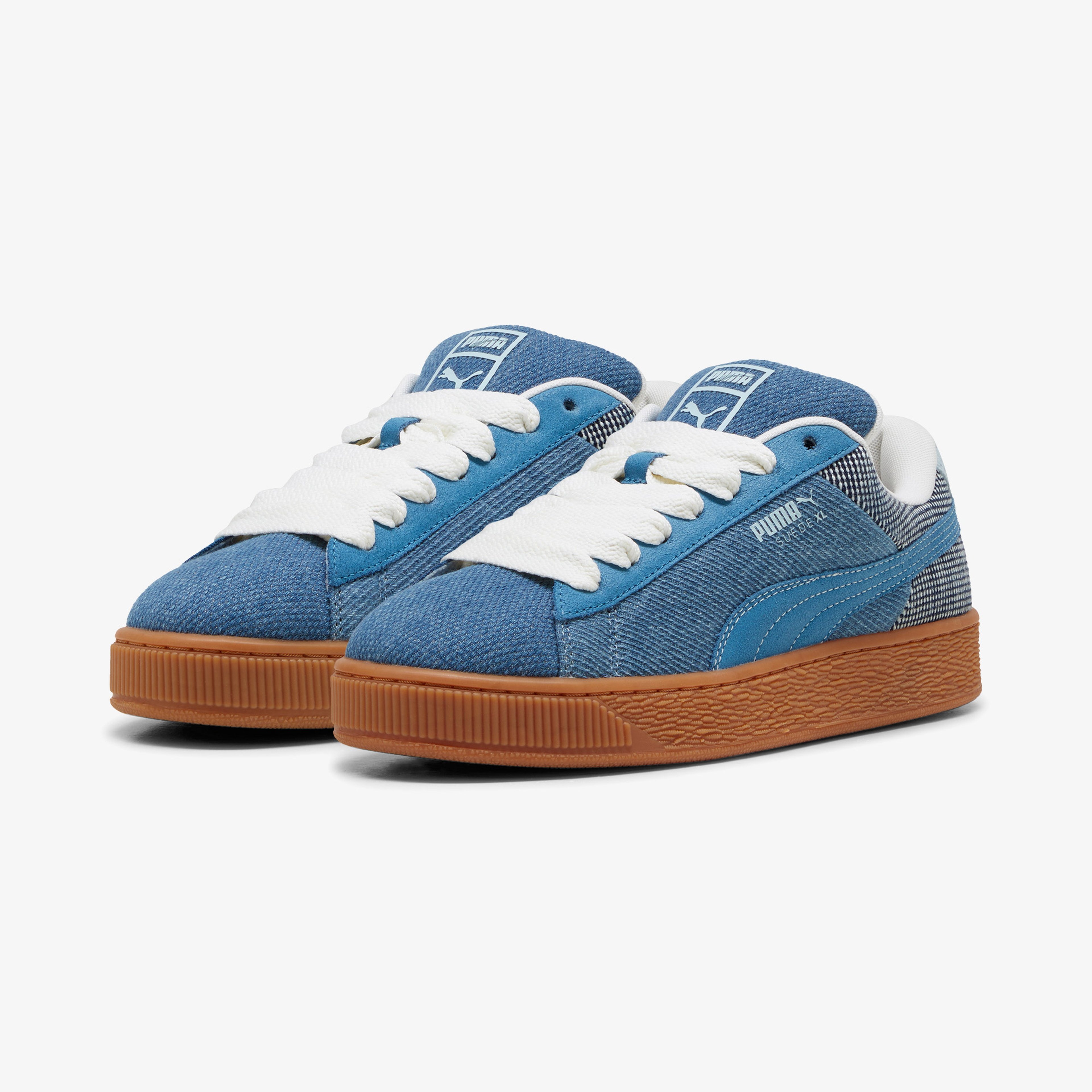 Puma Suede Xl Denim Unisex Mavi Spor Ayakkabı