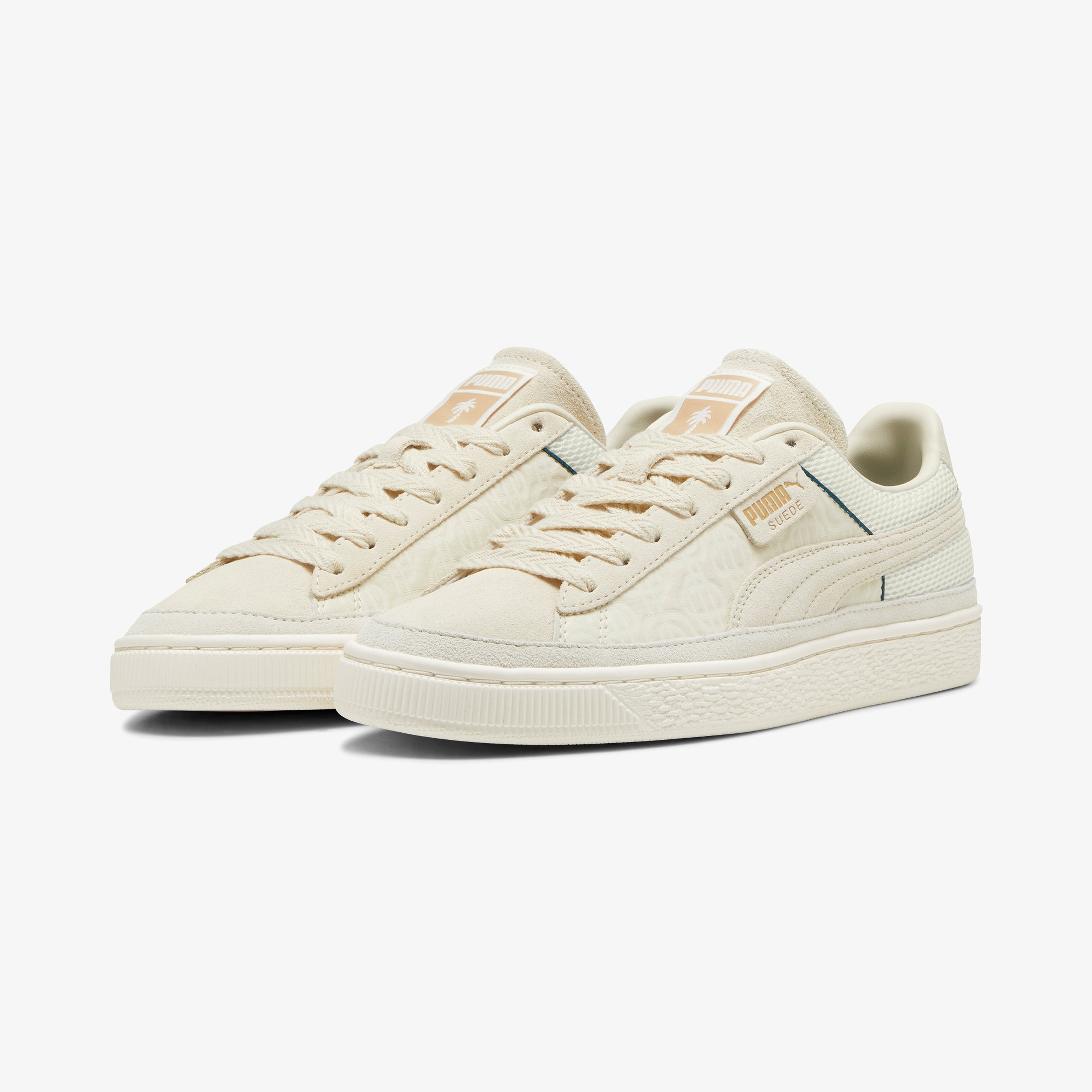 Puma Suede Palm Tree Crew Unisex Beyaz Spor Ayakkabı