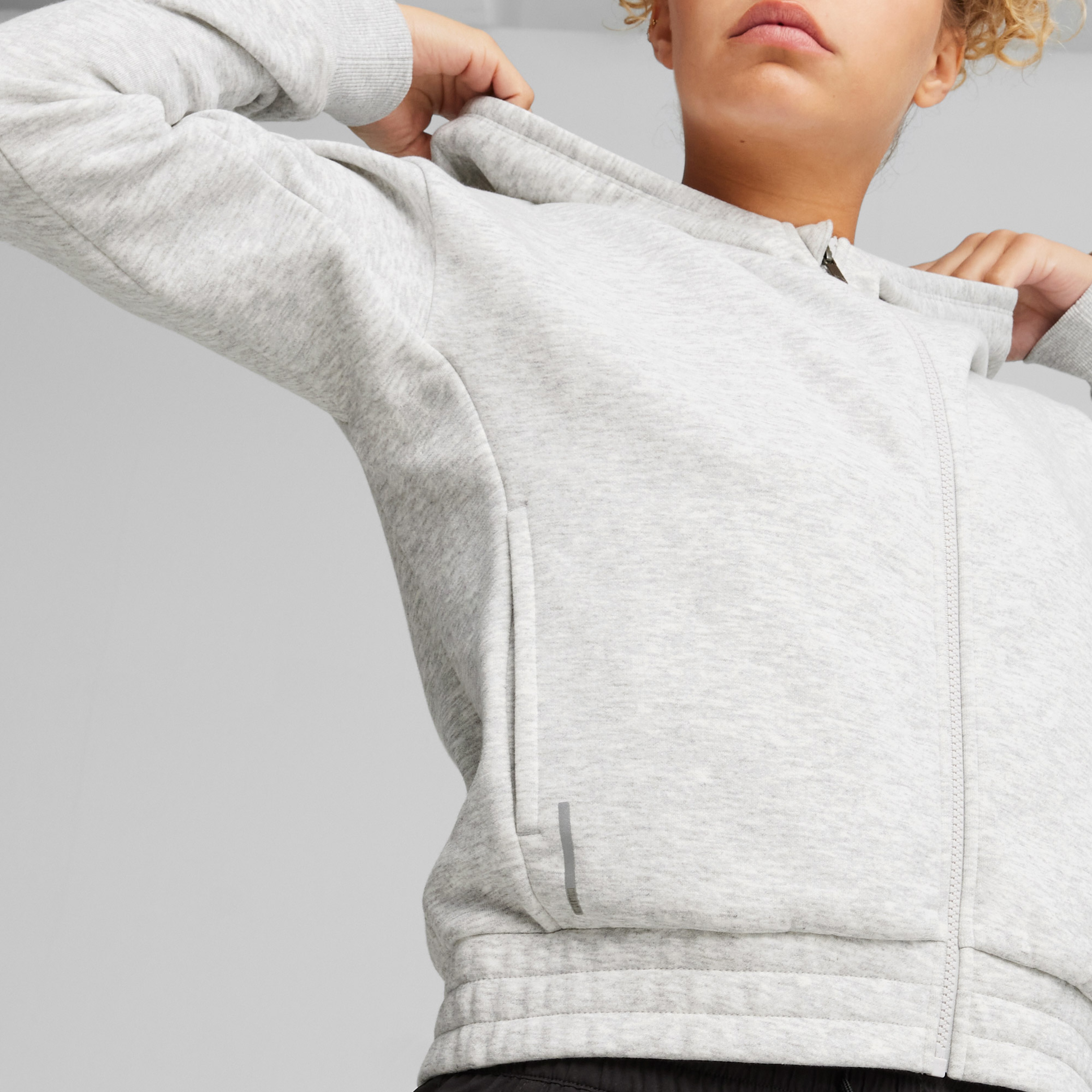 Puma Train Favorite Fleece Fz Kadın Siyah Ceket