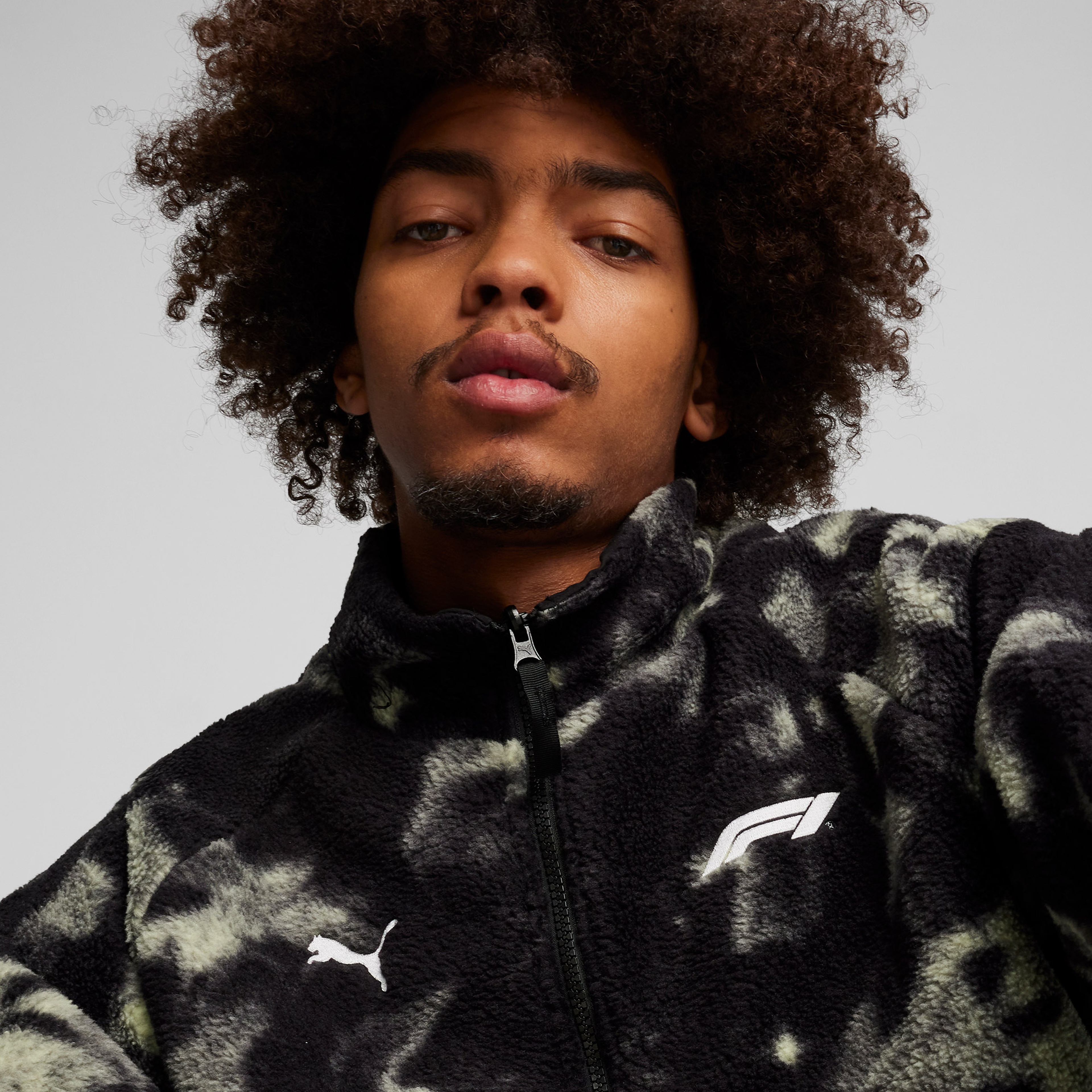 Puma F1 Statement Puffer Erkek Siyah Ceket