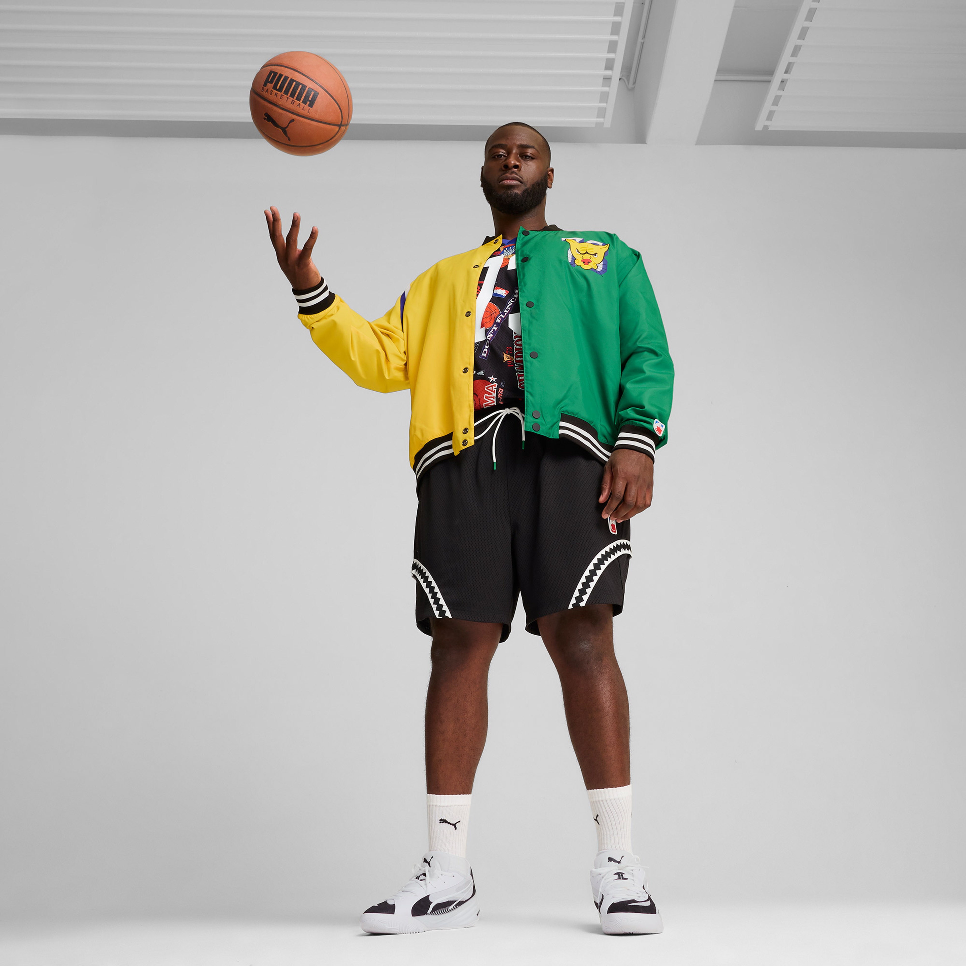 Puma Crowd Craze Erkek Sarı Ceket