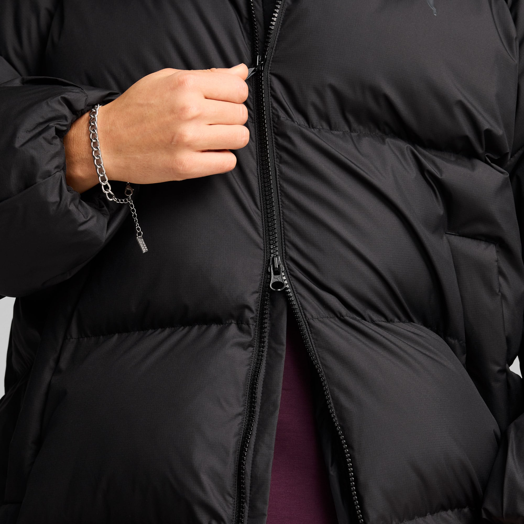 Puma Oversized Puffer Kadın Siyah Mont