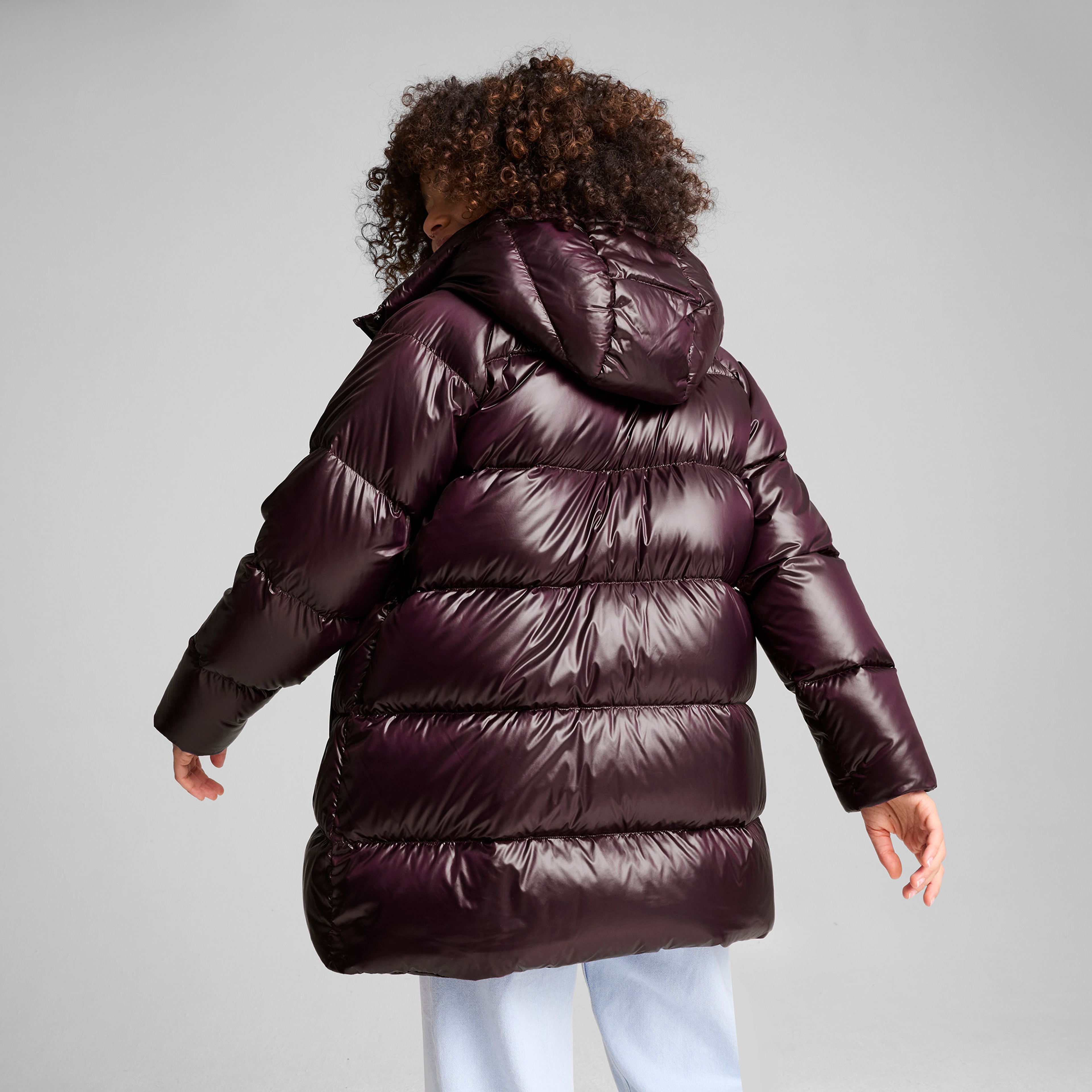 Puma Style Down Kadın Bordo Mont