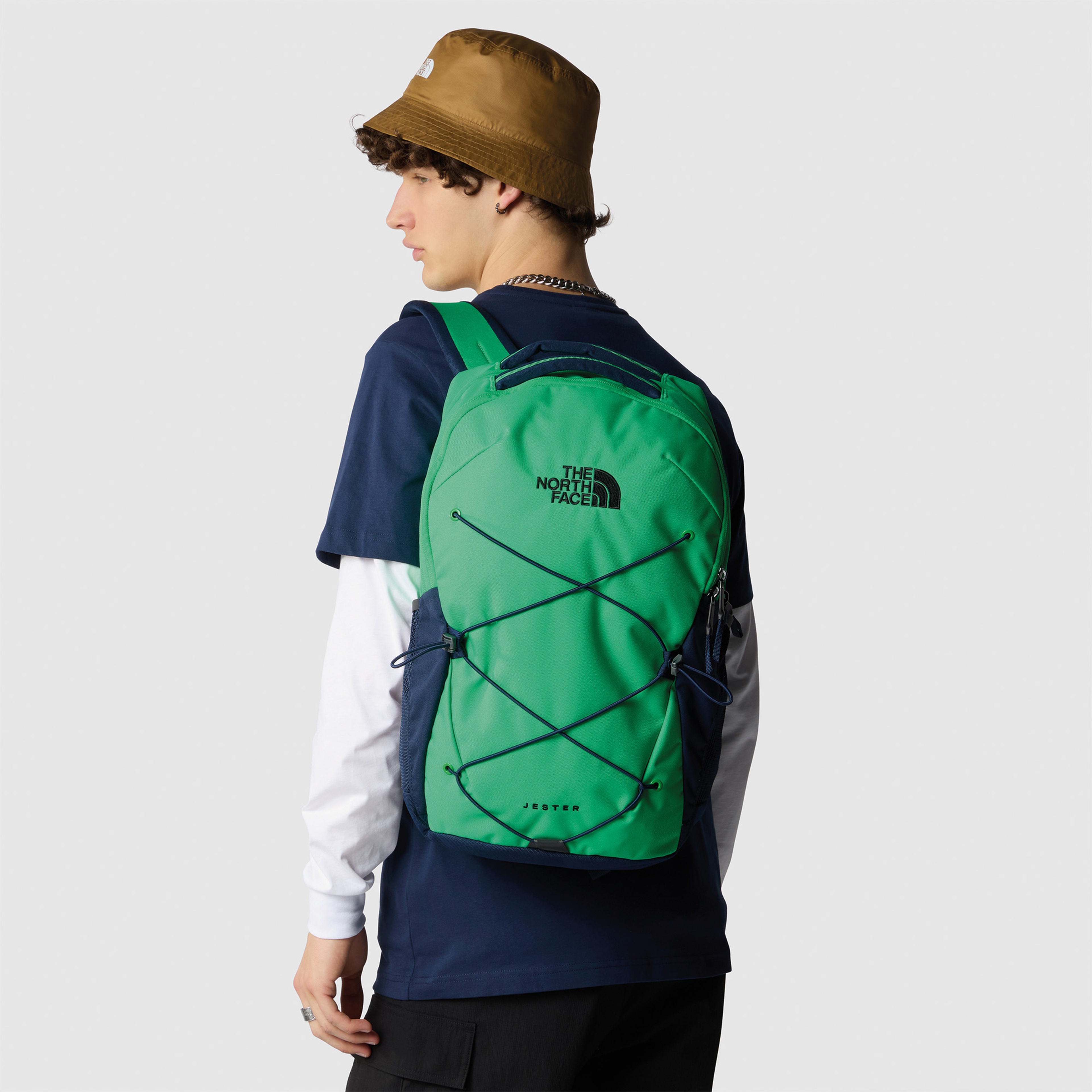 The North Face Jester Lumbar Unisex Yeşil Sırt Çantası