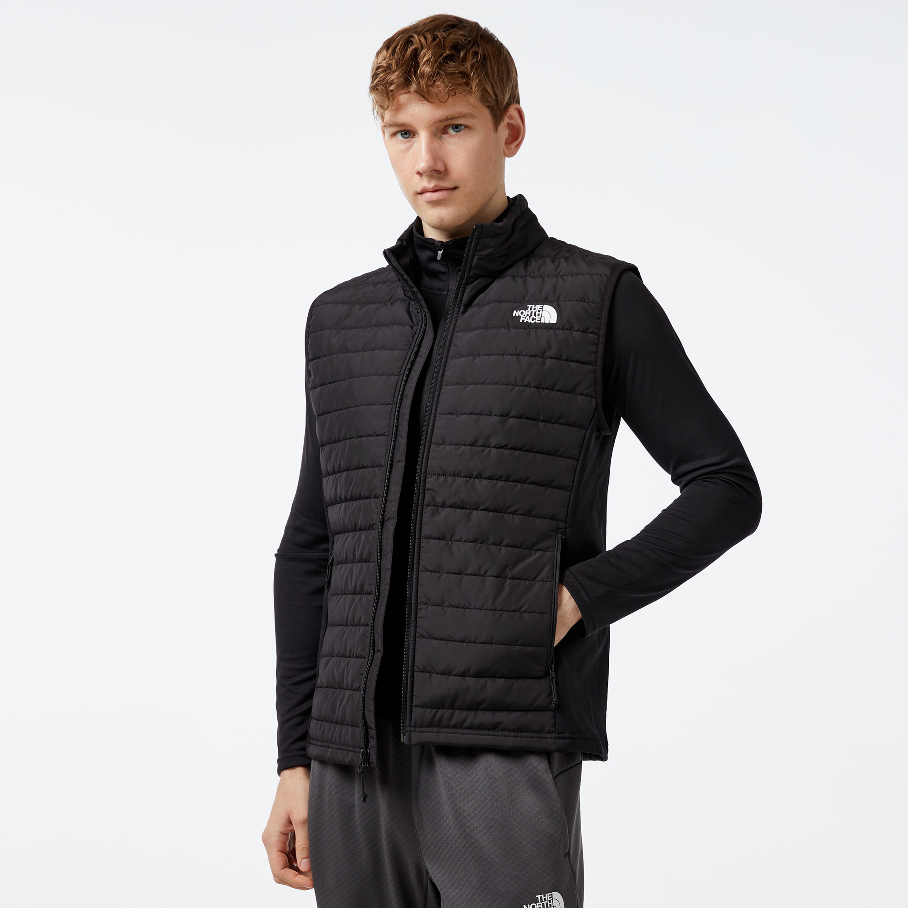 The North Face Canyonlands Hybrid Erkek Siyah Yelek