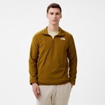 The North Face 100 Glacier 1/4 Zip Erkek Yeşil Ceket