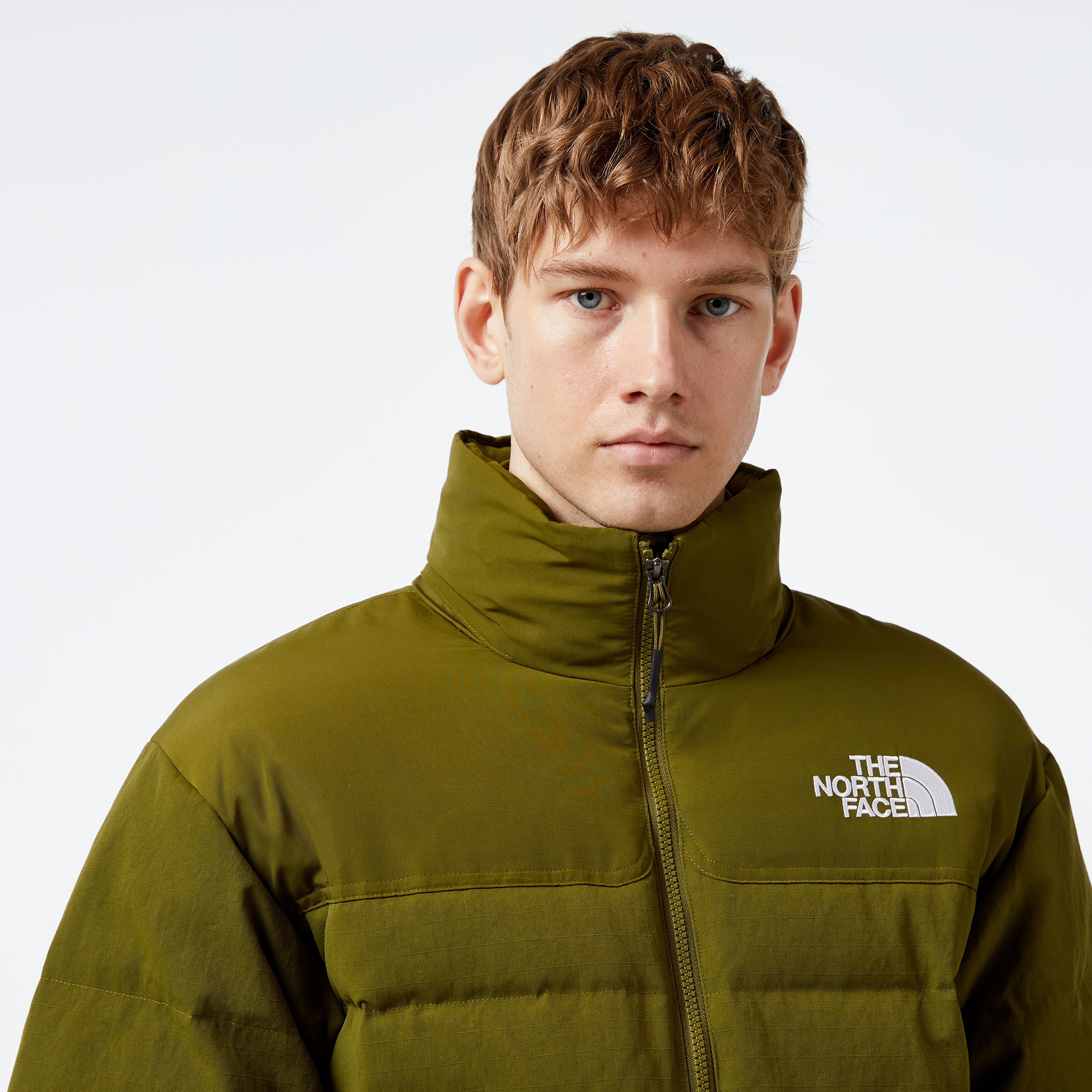 The North Face 92 Ripstop Nuptse Erkek Yeşil Mont