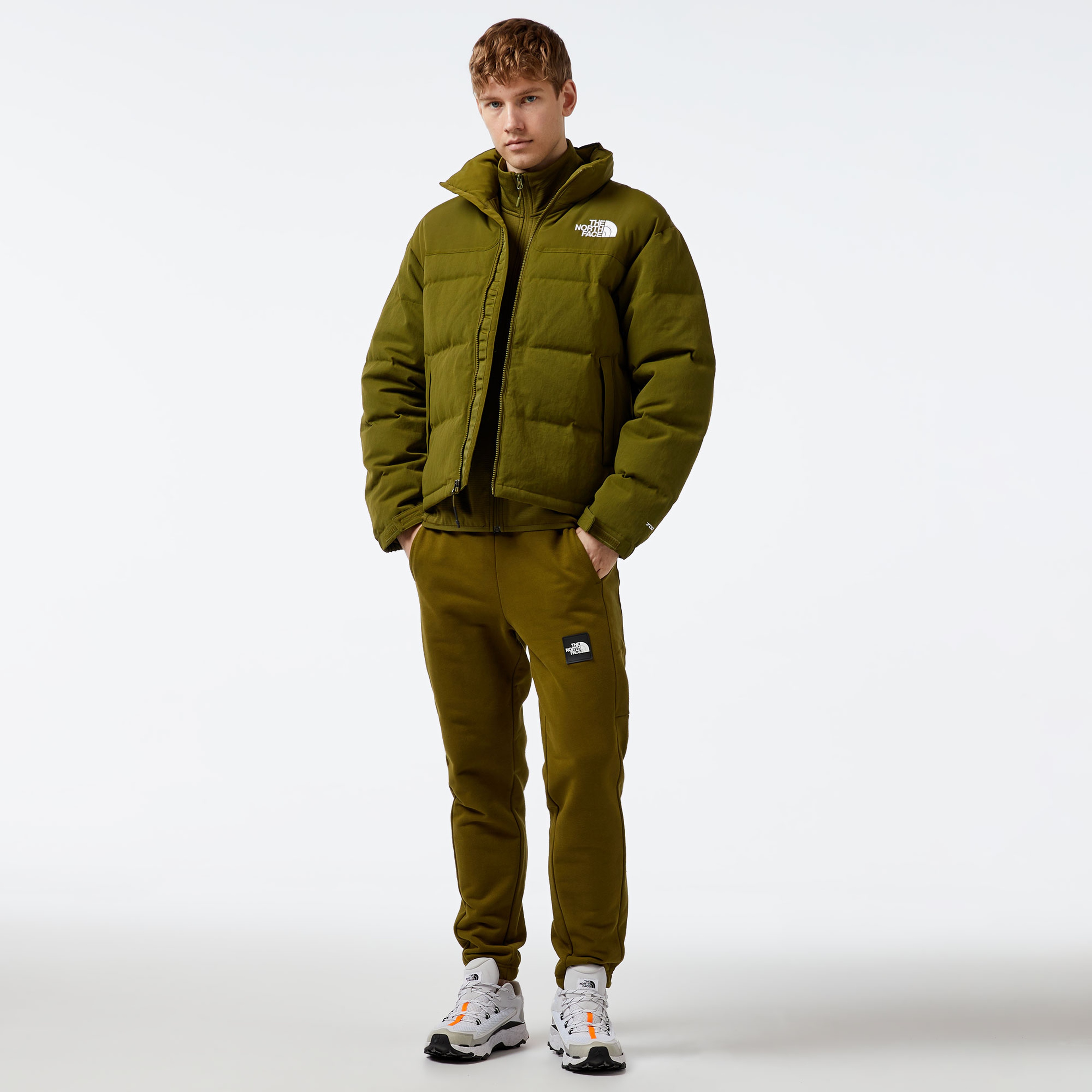 The North Face 92 Ripstop Nuptse Erkek Yeşil Mont