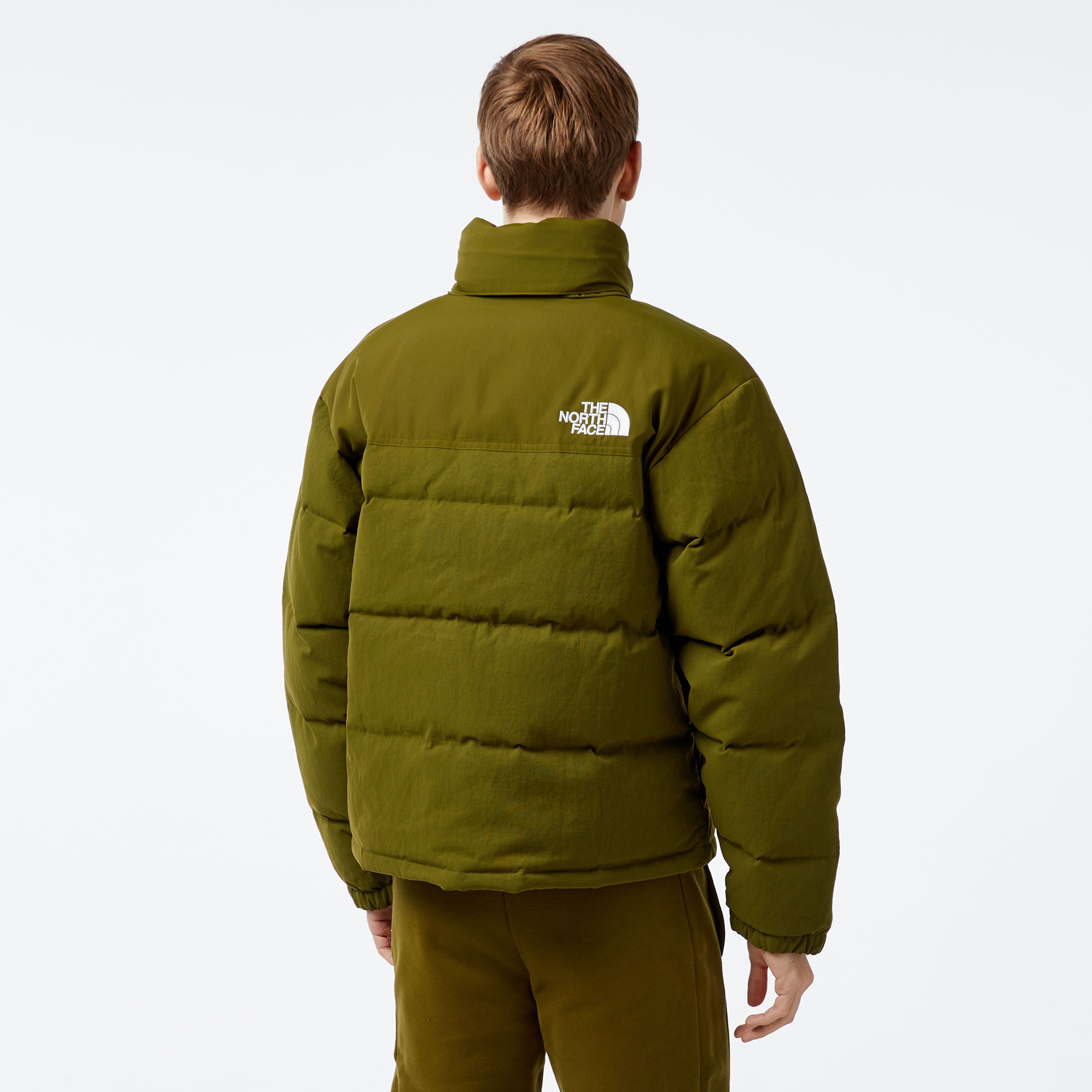 The North Face 92 Ripstop Nuptse Erkek Yeşil Mont