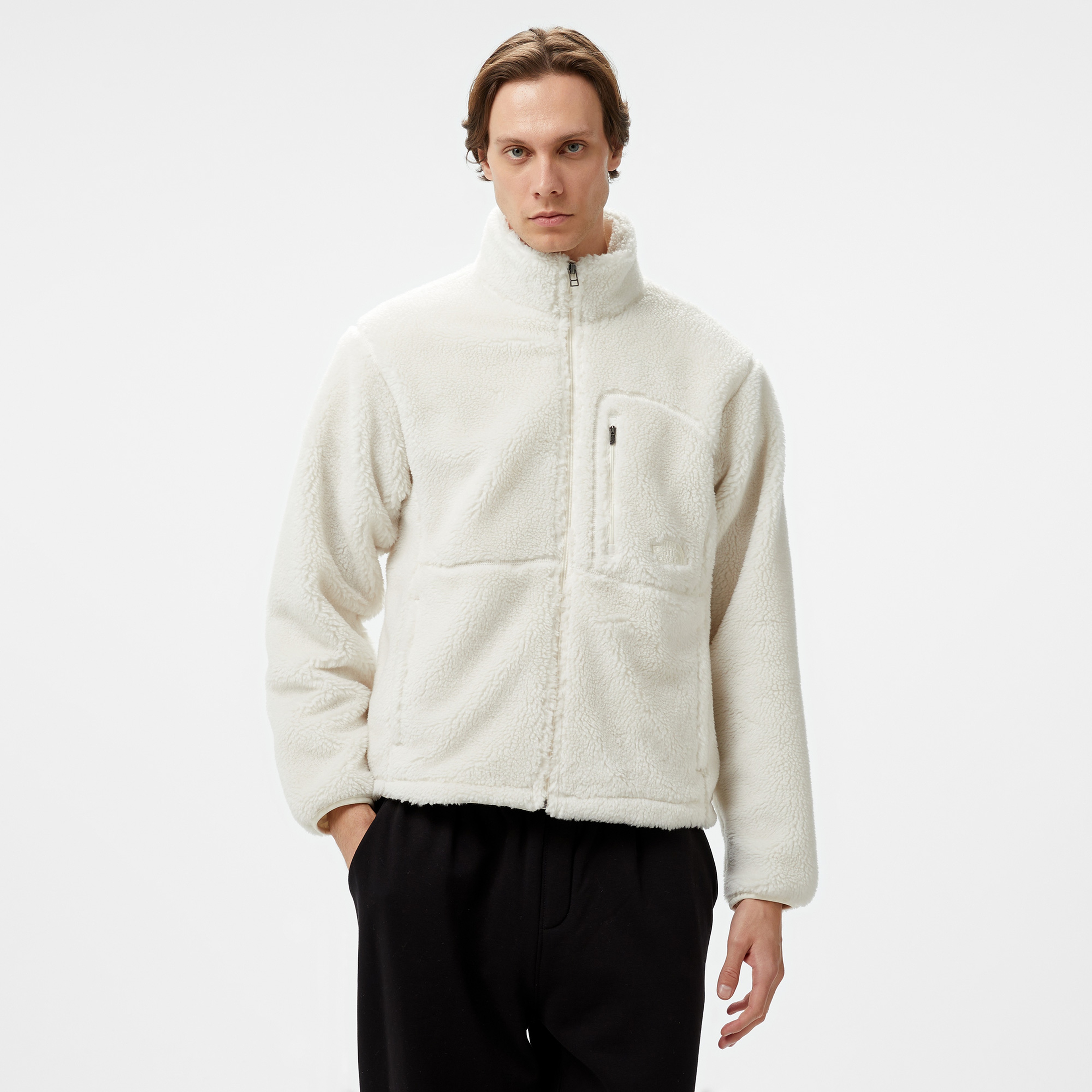 The North Face Extreme Pile 2 Erkek Beyaz Ceket