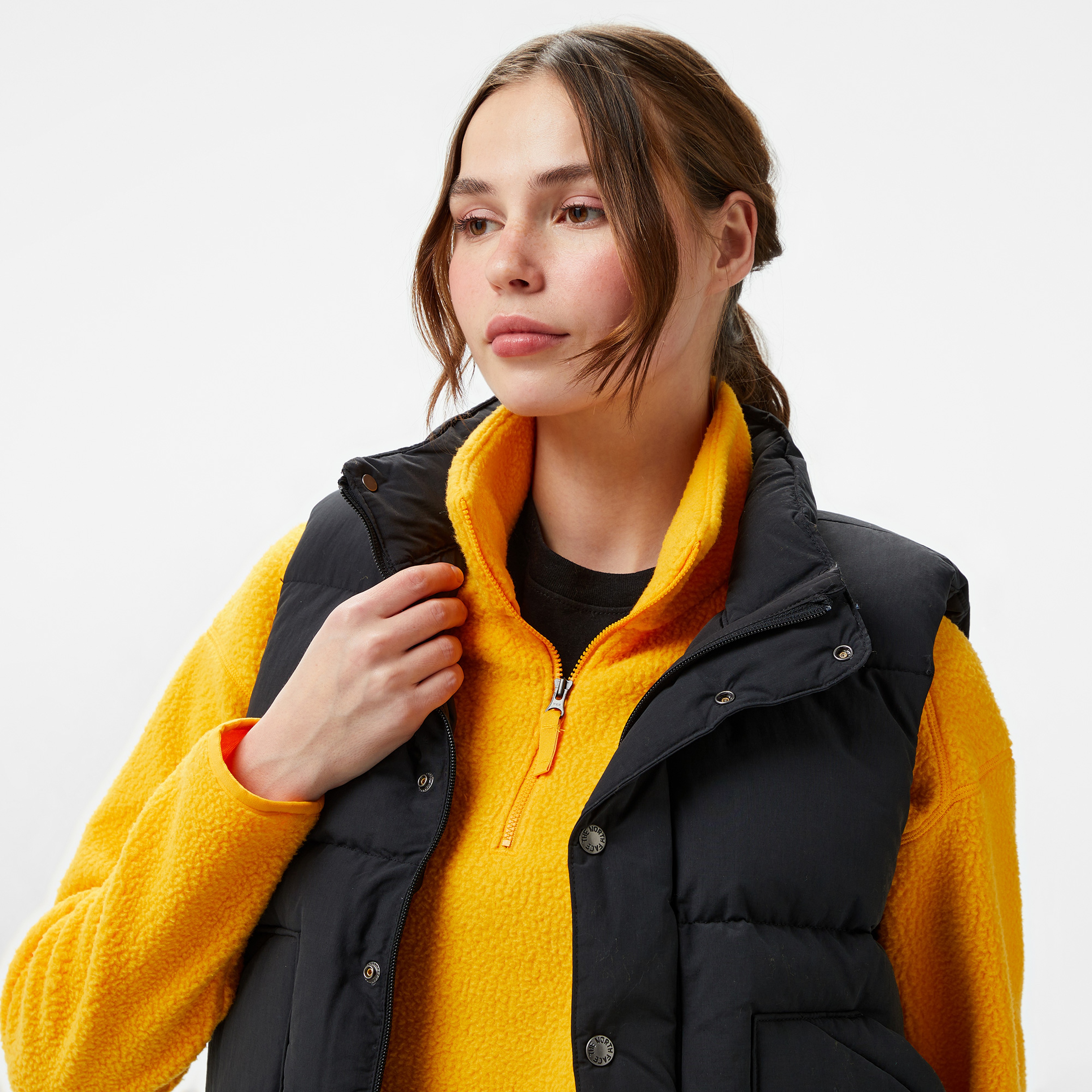 The North Face M66 Down Vest Kadın Siyah Ceket