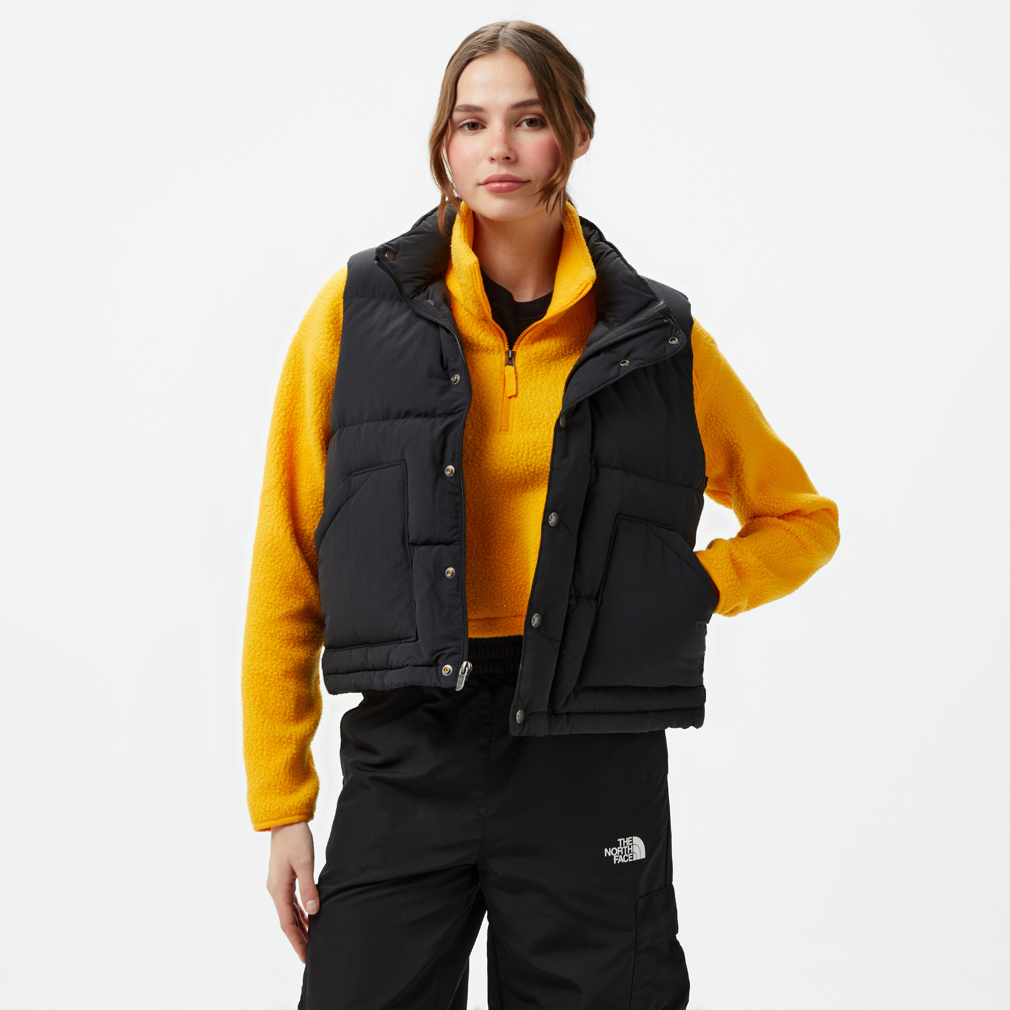 The North Face M66 Down Vest Kadın Siyah Ceket