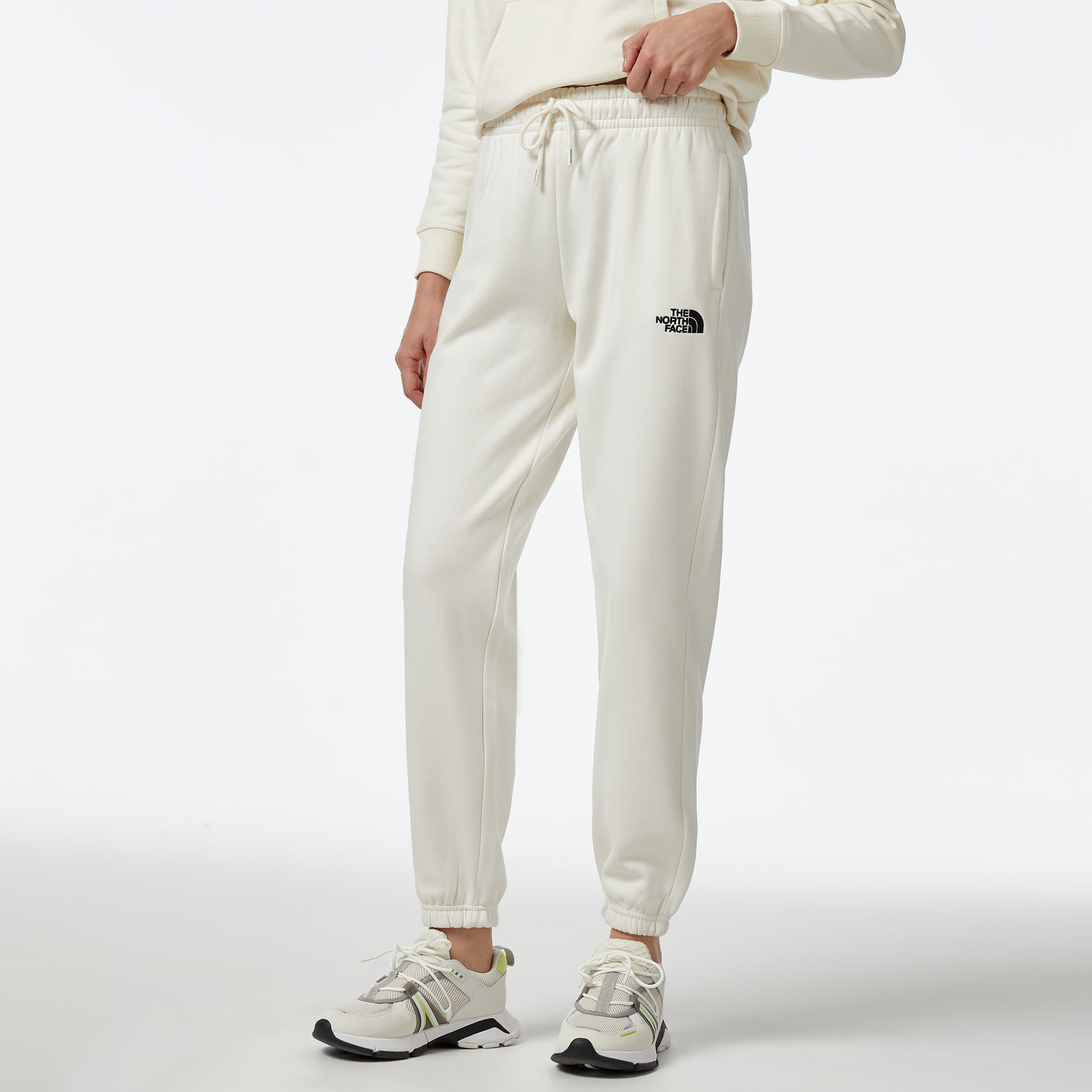 The North Face Essenatial Kadın Beyaz Eşofman Altı